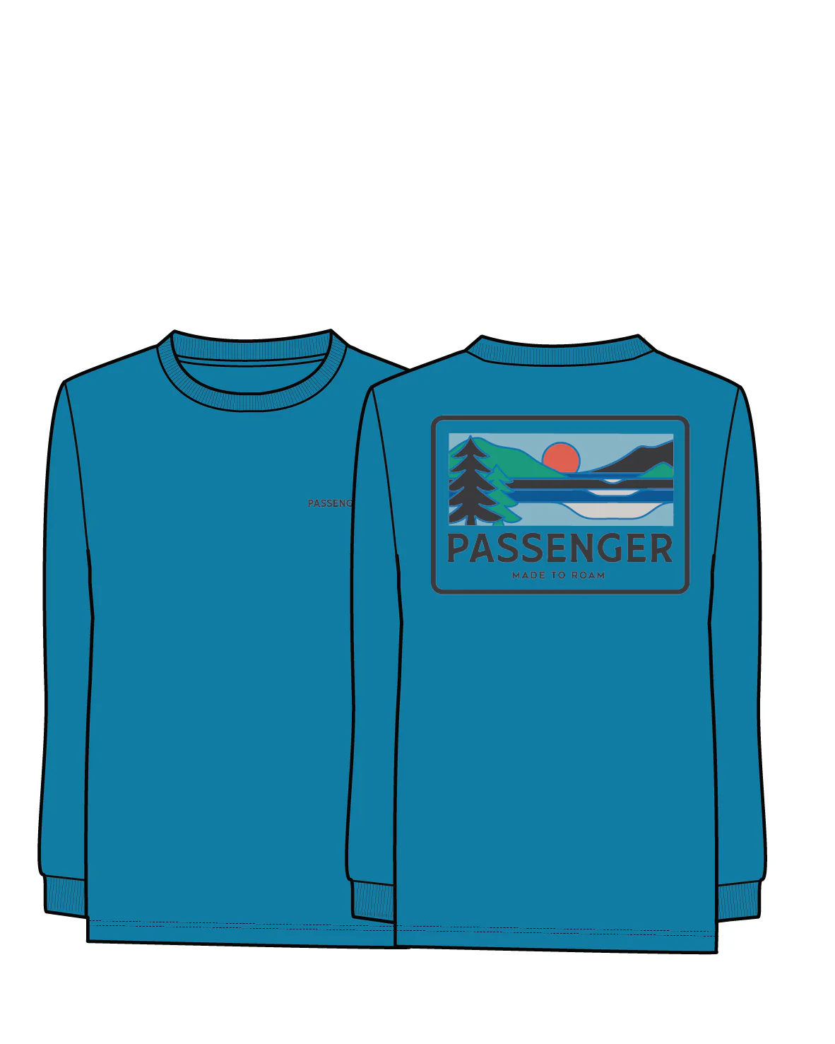 Roamer LS T-Shirt - Bluejay - Image 7