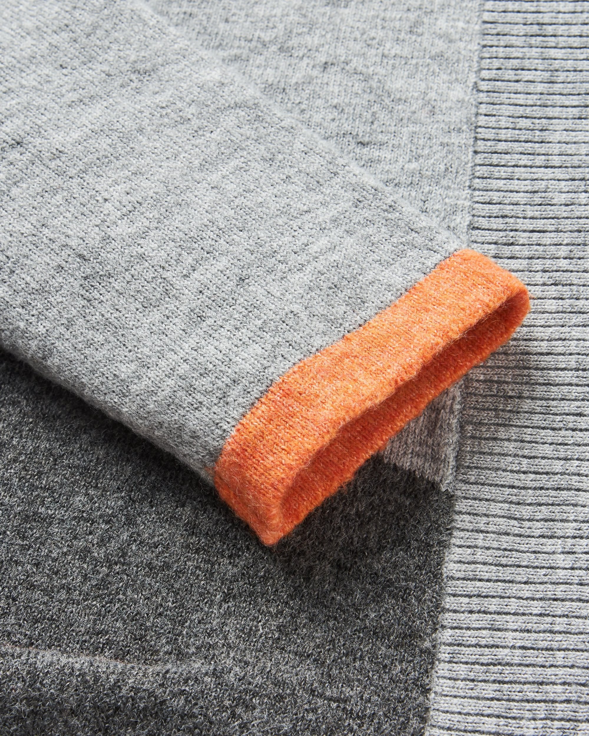 Scenic 'Light' Long Knitted Cardigan - Scenic Grey - Image 6