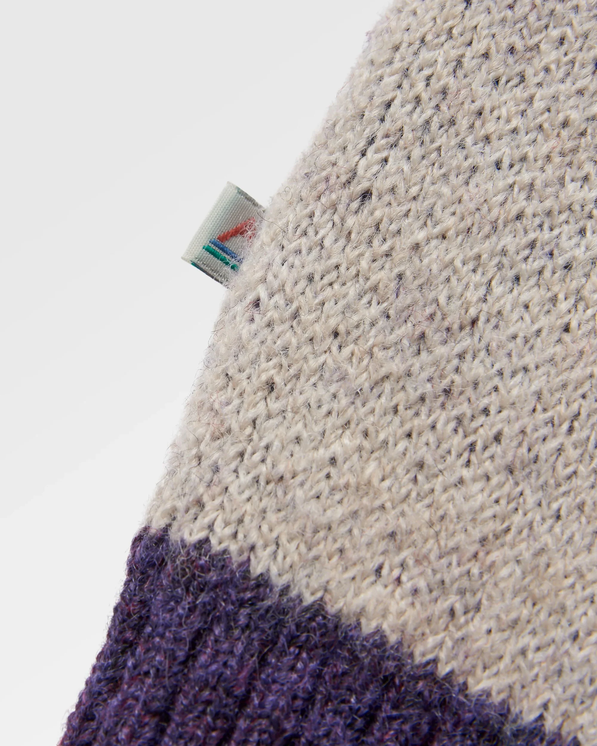 Scenic Knitted Cardigan - Scenic Deep Plum - Image 9