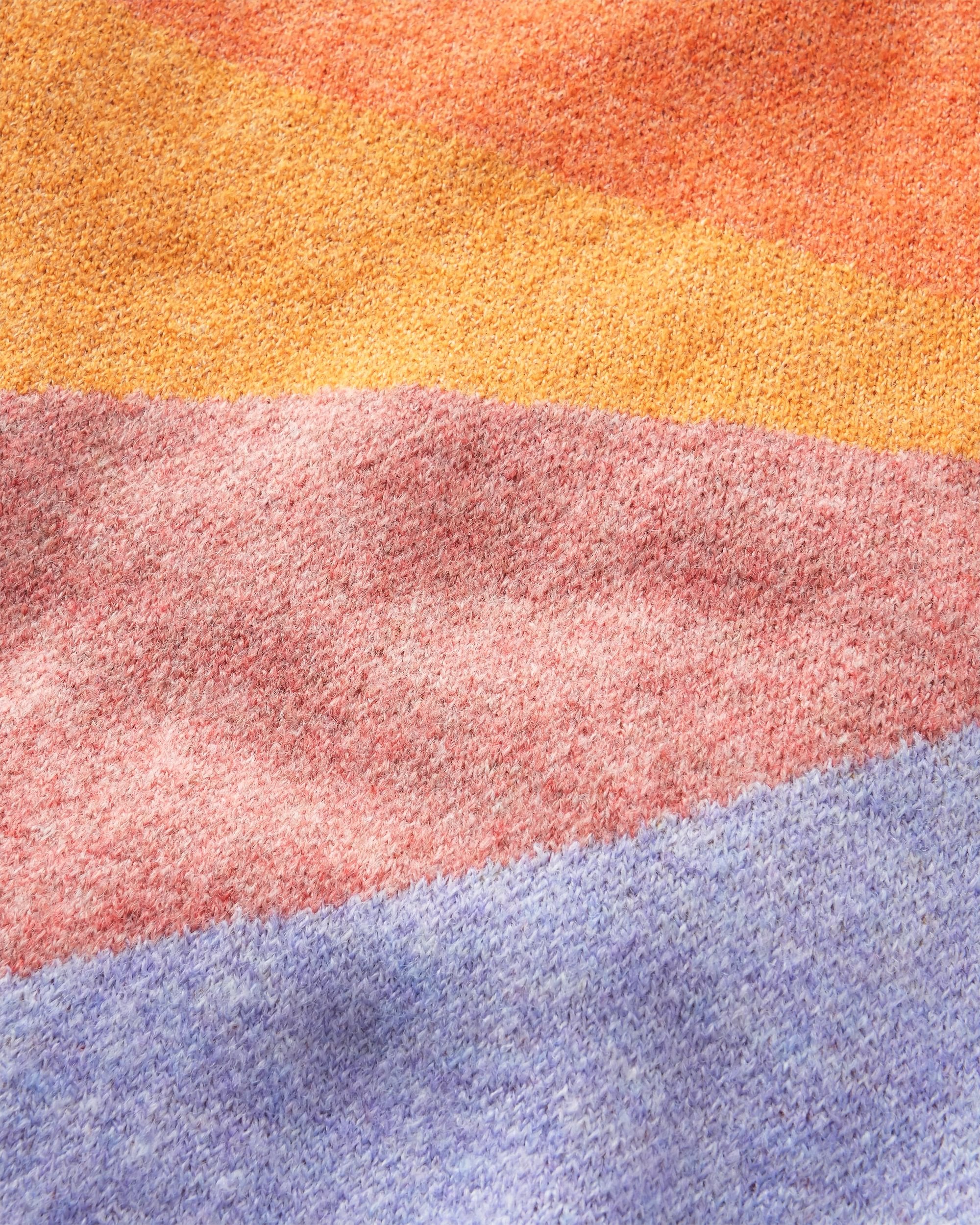 Scenic Knitted Jumper - Scenic Sunrise Orange - Image 6