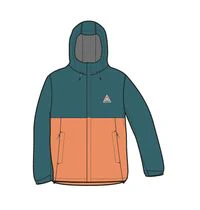 Season Water Resistant Jacket - Corsair Blue/ Apricot - Image 12