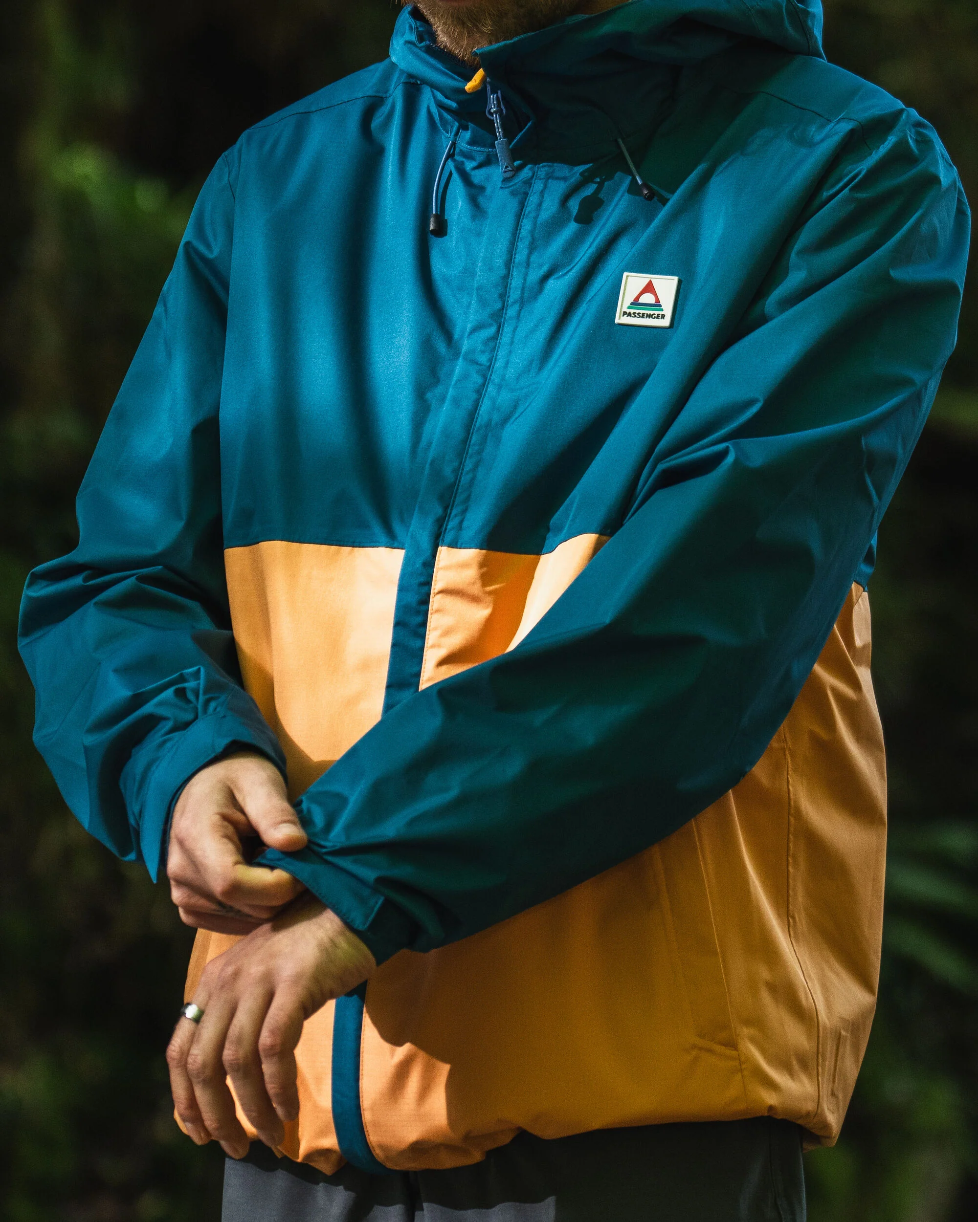 Season Water Resistant Jacket - Corsair Blue/ Apricot - Image 2