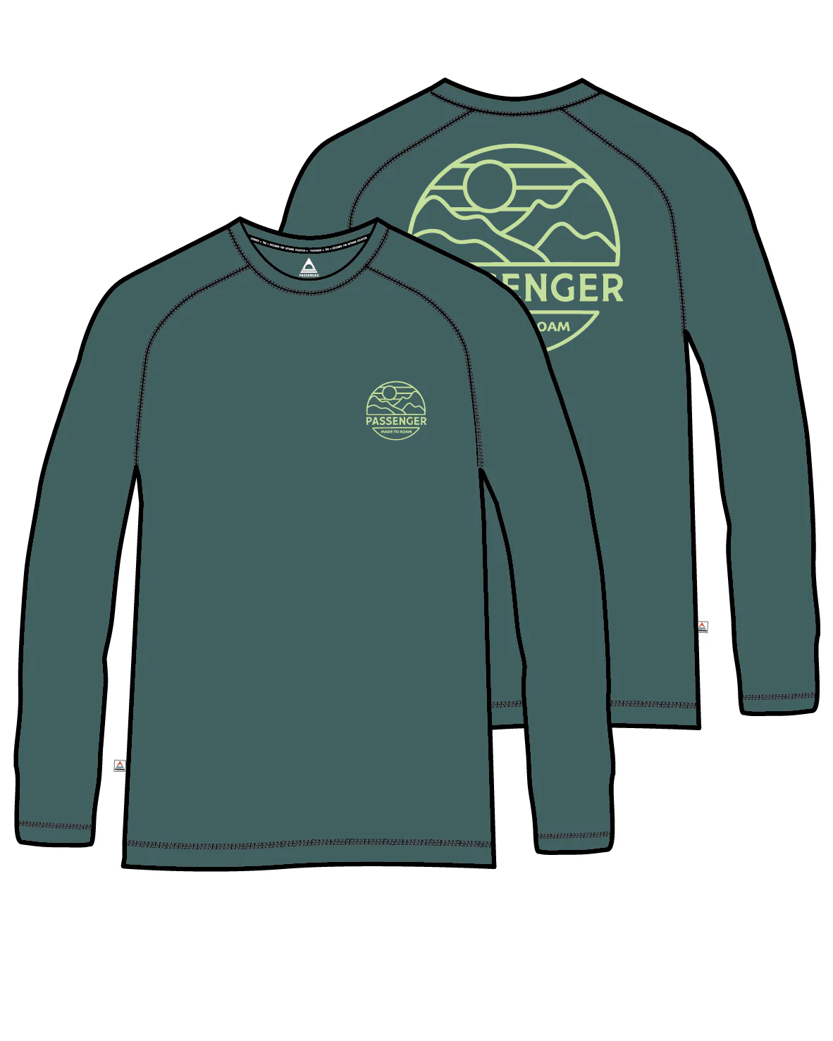 Sedona Drirelease® Active LS T-Shirt - Deep Ocean - Image 10