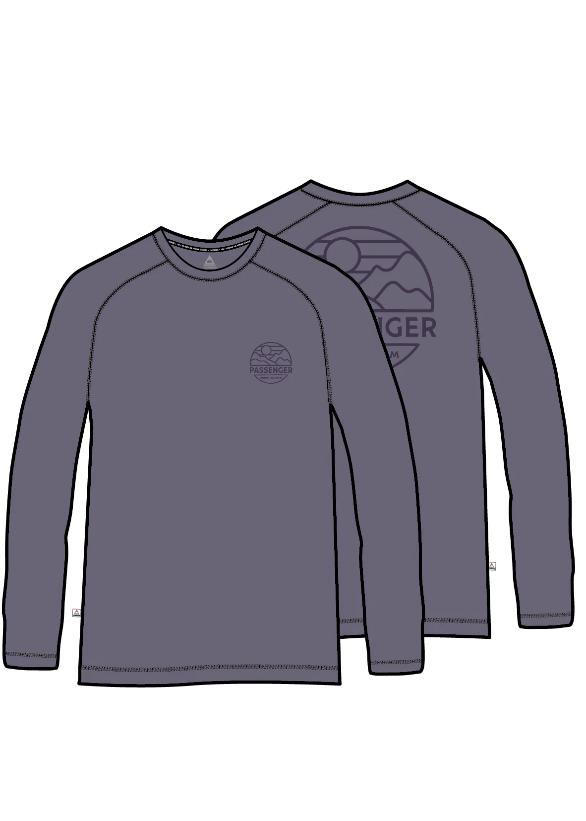 Sedona Drirelease® Active LS T-Shirt - Heather - Image 6