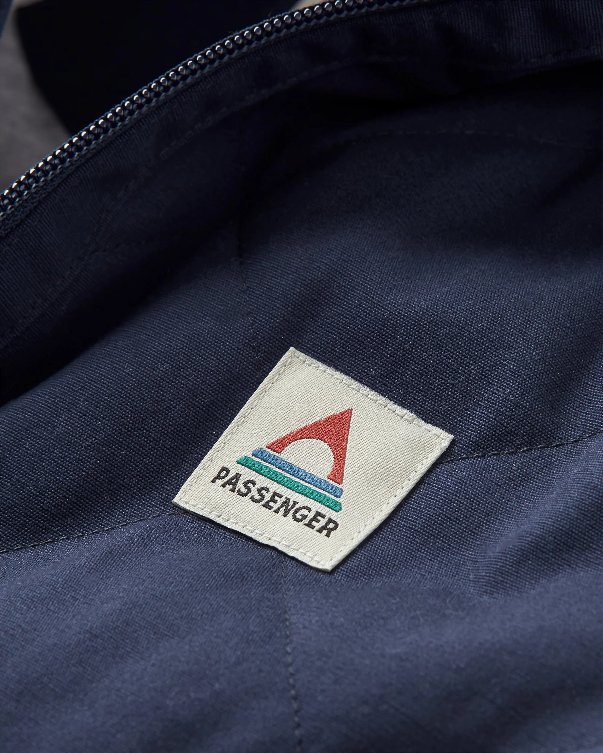 Sefton Deep-Pile Sherpa Full Zip Fleece - Abstract Mountain Blue Steel - Image 6