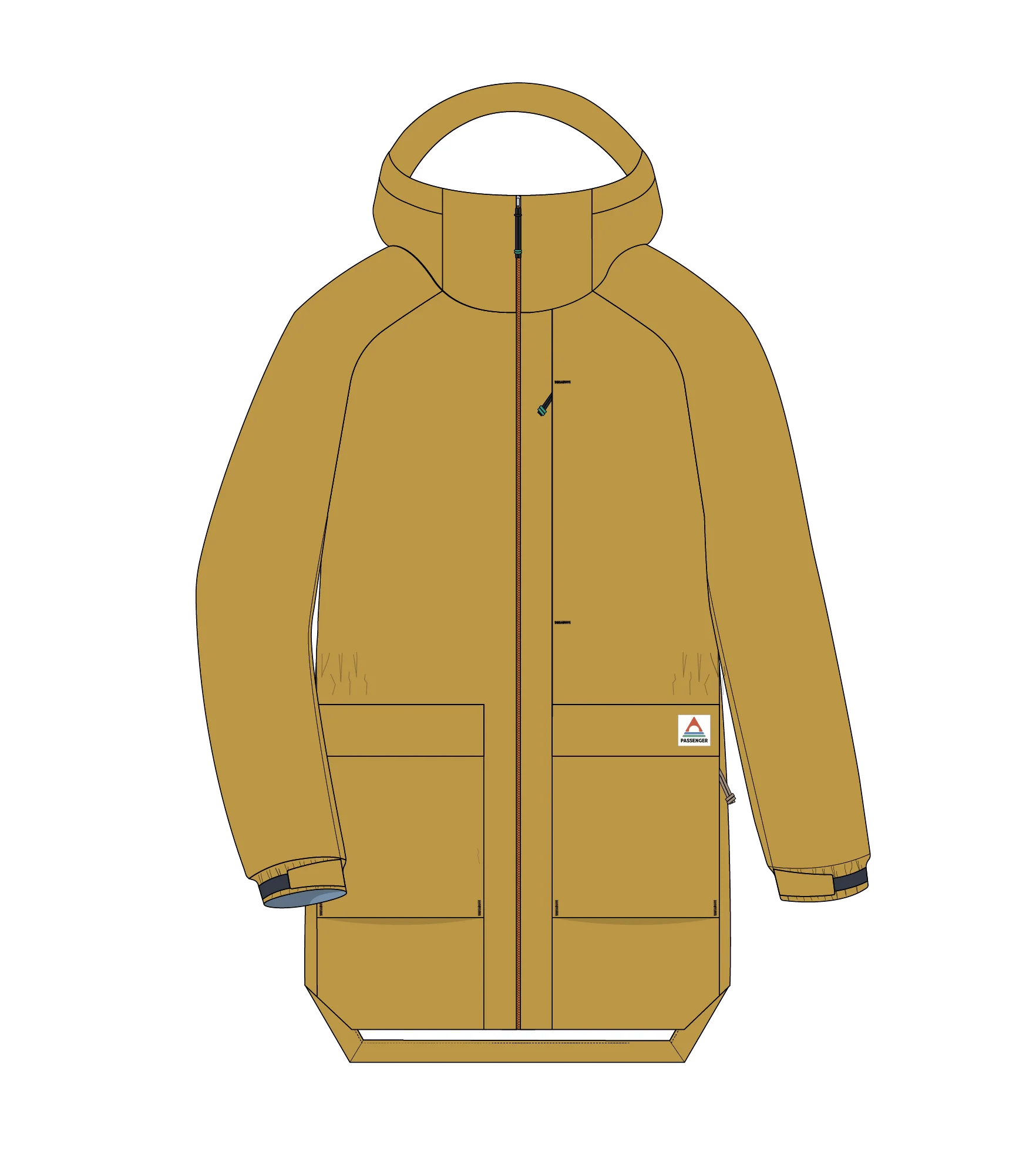 Serein Waterproof Jacket - Heritage Yellow - Image 13