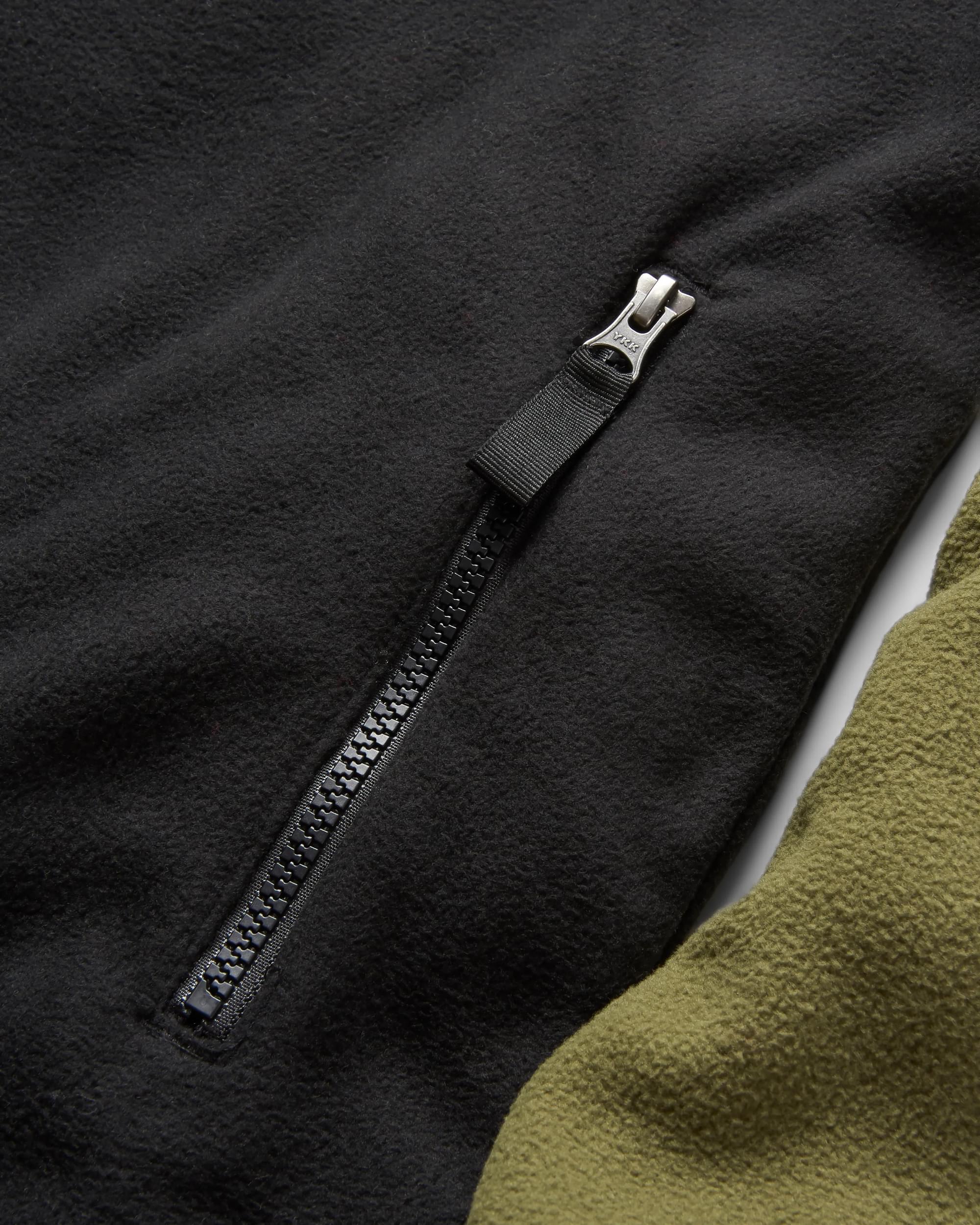 Set Off Polar 1/4 Zip Fleece - Khaki - Image 5