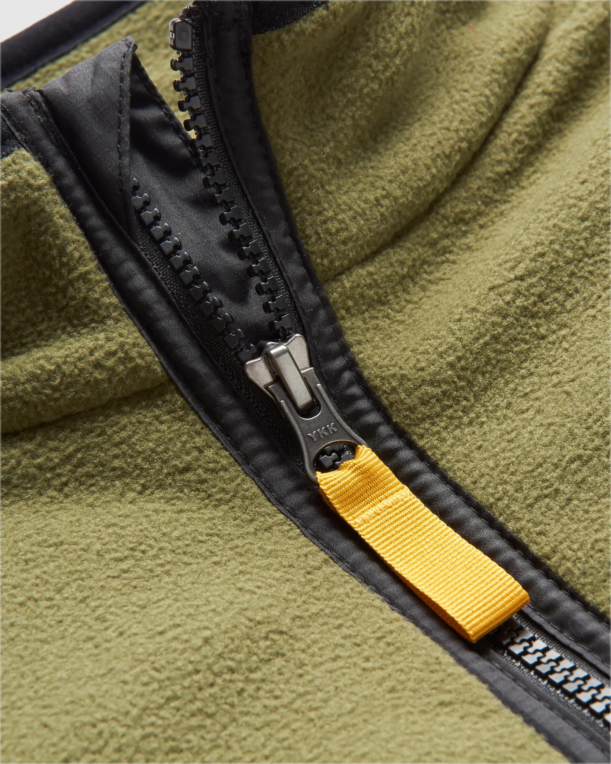 Set Off Polar 1/4 Zip Fleece - Khaki - Image 6