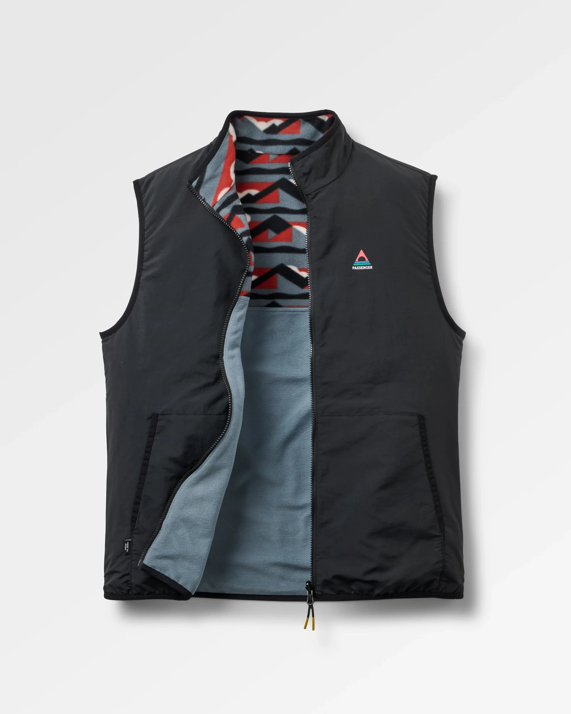 Set Off Reversible Polartec® Fleece Vest - Views Storm Grey - Image 2