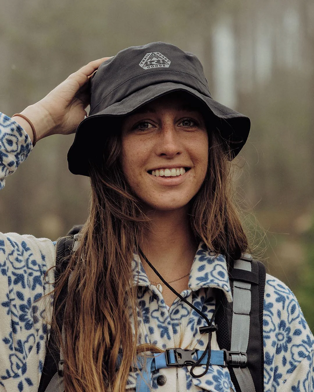 Shaded Bucket Hat - Black - Image 3