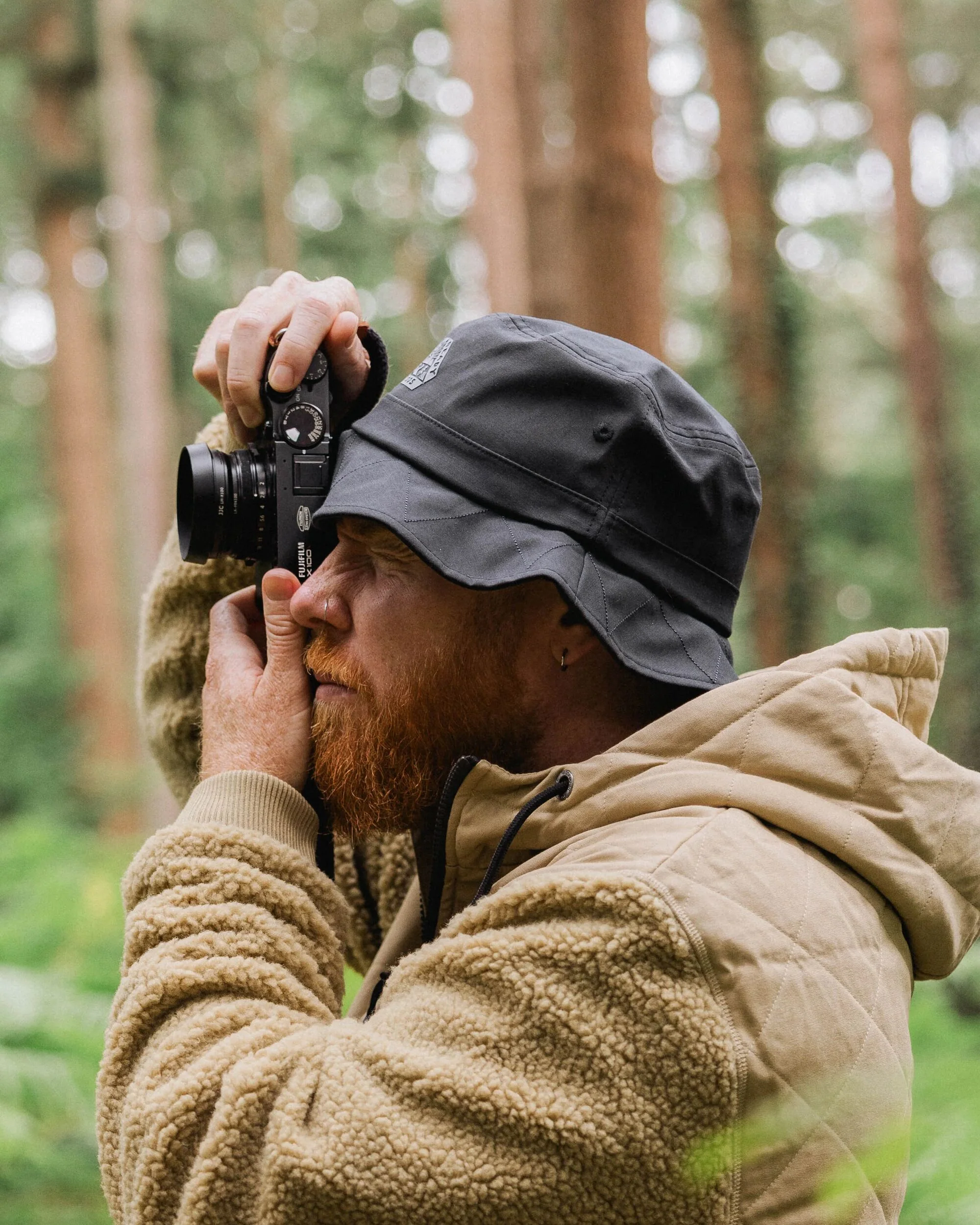 Shaded Bucket Hat - Black - Image 4