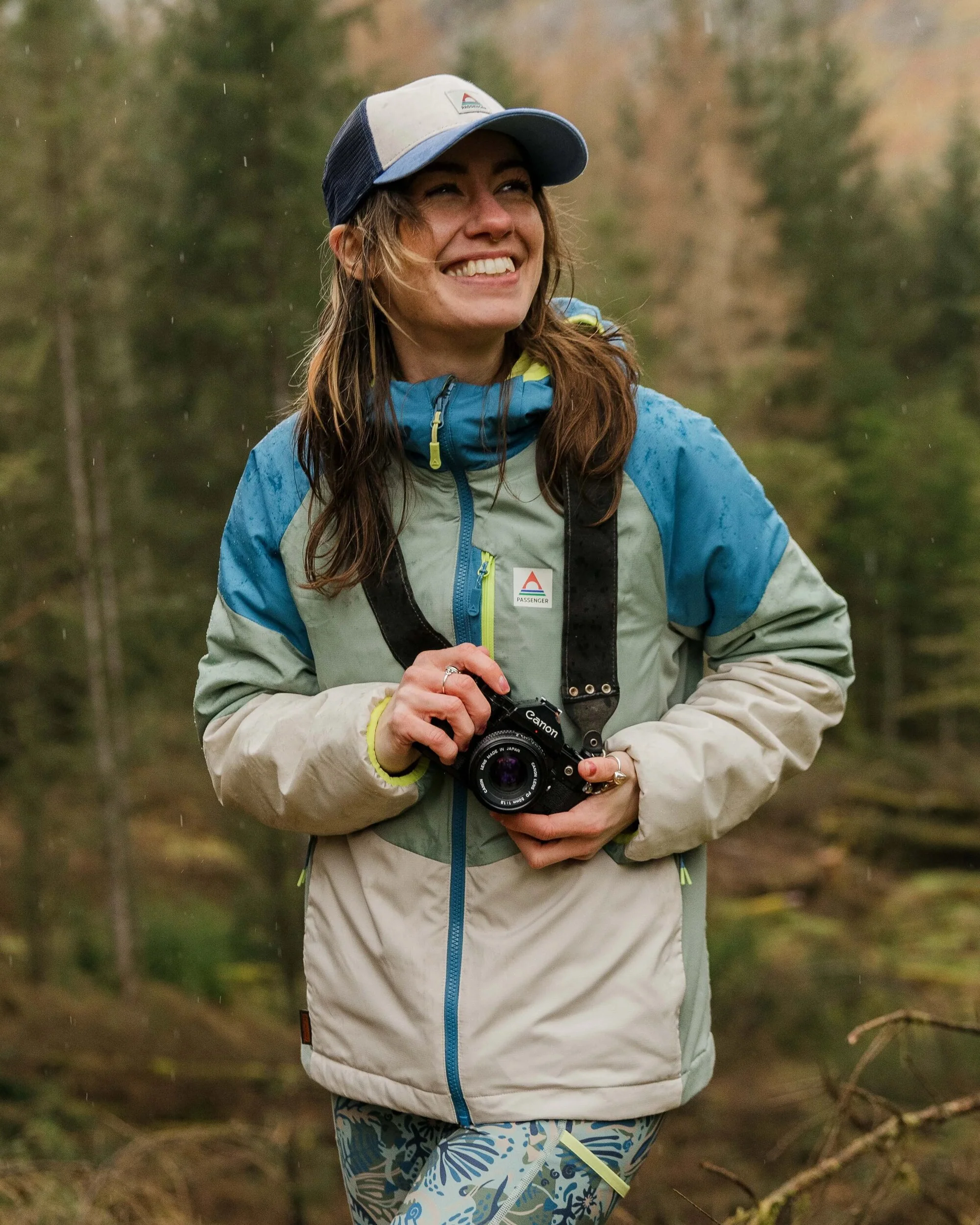 Shasta Lightweight Thermore® Insulated Jacket - Pistachio/Blue Steel