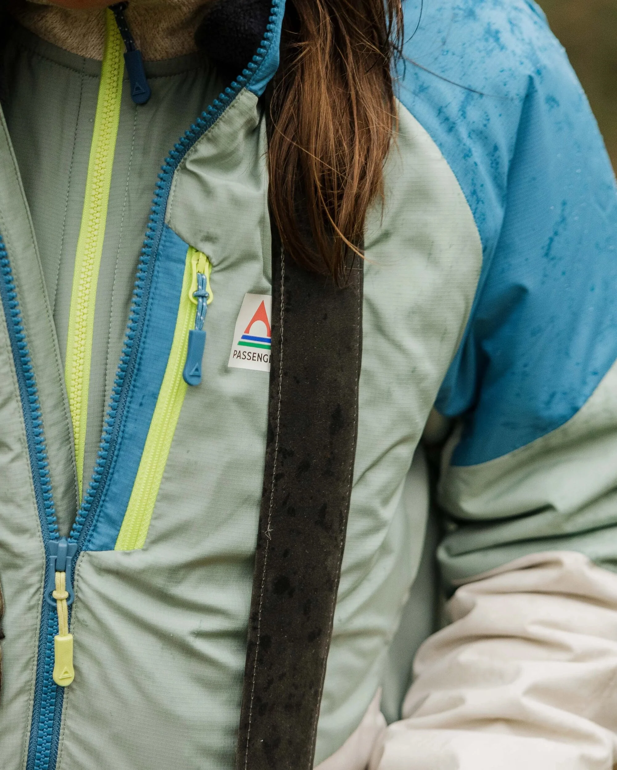 Shasta Lightweight Thermore® Insulated Jacket - Pistachio/Blue Steel - Image 3