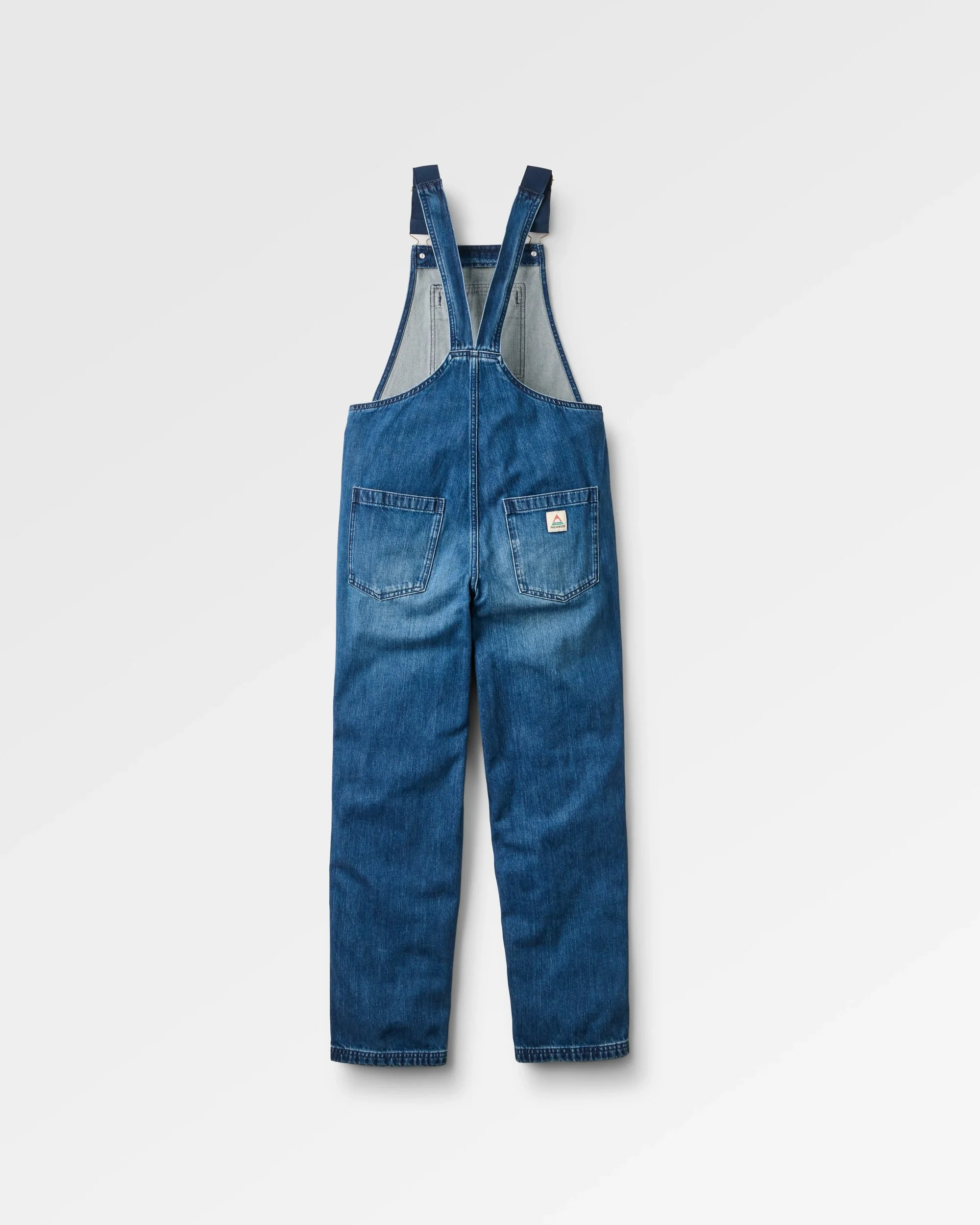Shuffle Denim Dungarees - Denim Blue - Image 7