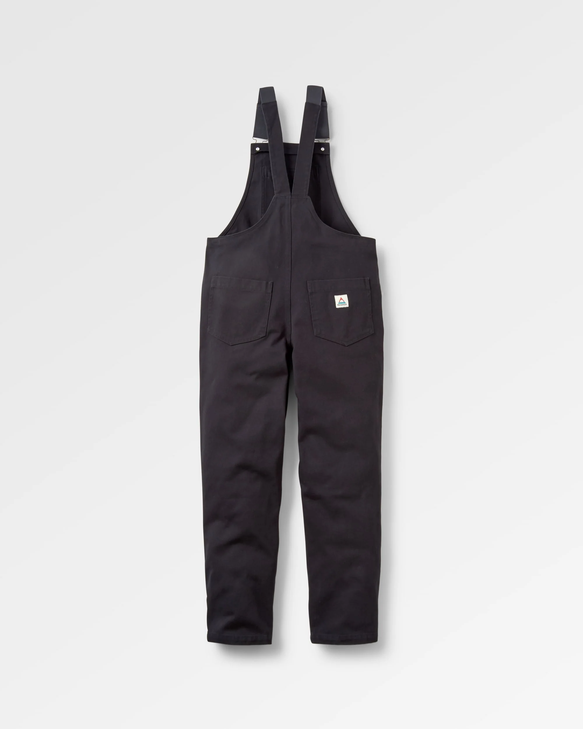 Shuffle Organic Cotton Dungarees - Black - Image 2