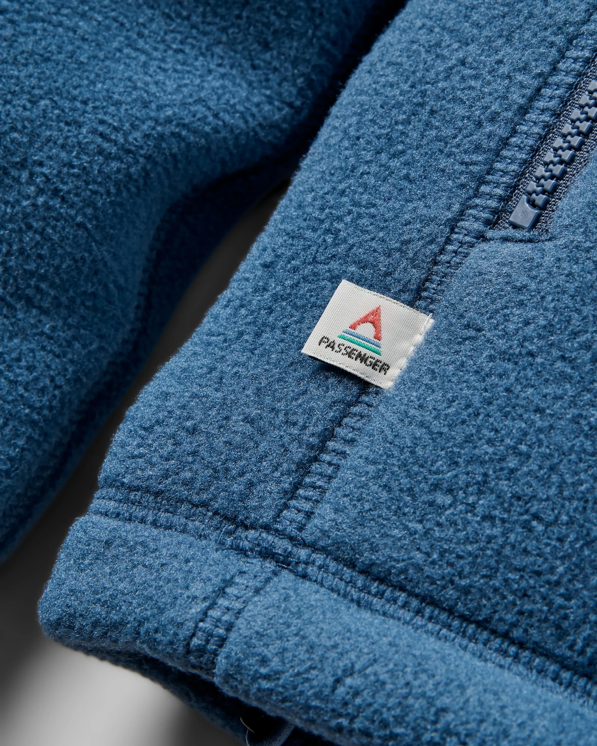 Sierrascape Men's Polartec® Fleece Hoodie - Dark Denim - Image 8