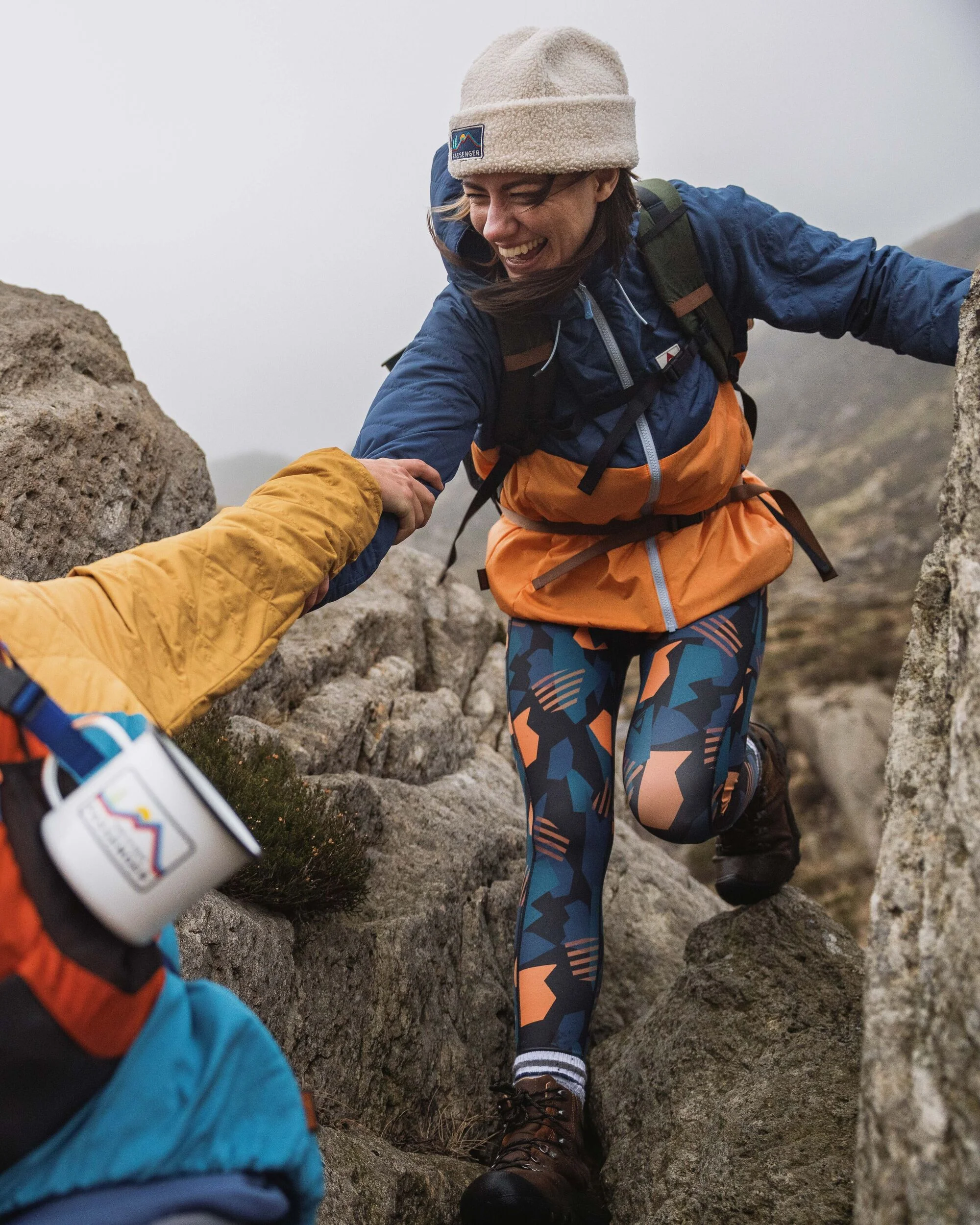 Singletrack Thermore® Insulated Jacket - Dark Denim/ Apricot - Image 4
