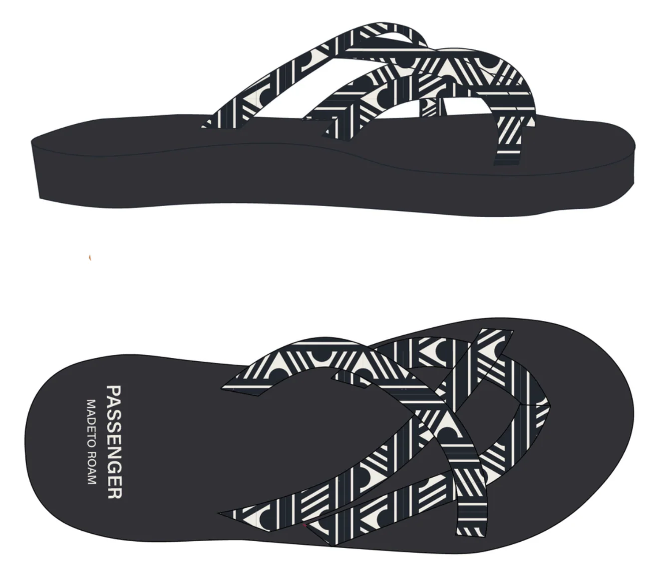Siren Sandal - Trail Monochrome - Image 12