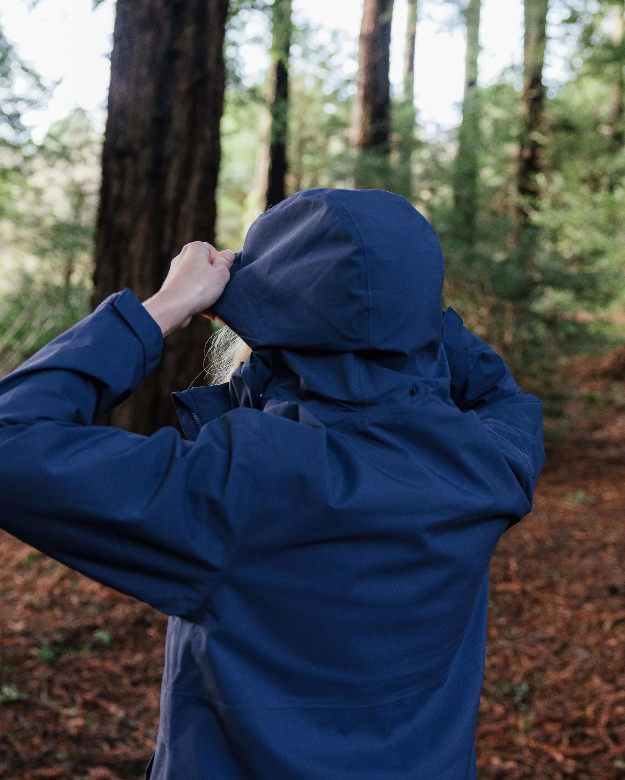 Skyline Waterproof Anorak - Rich Navy - Image 4
