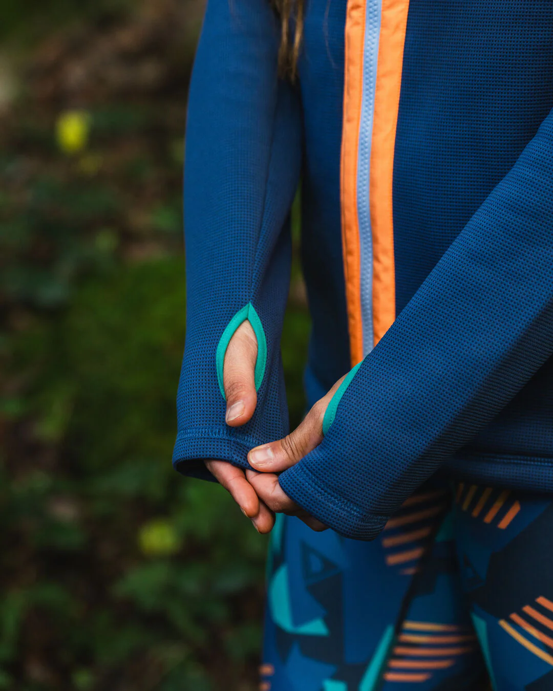 Slope Hooded Fleece - Dark Denim - Image 4