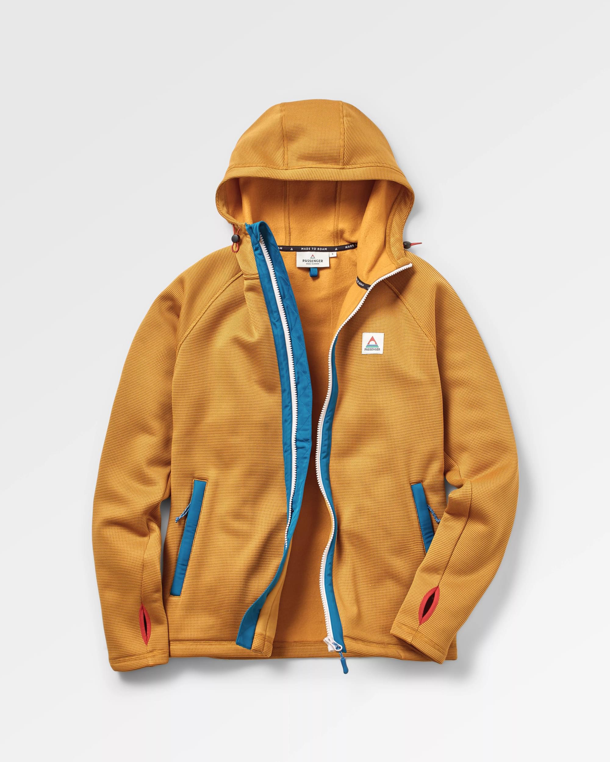 Slope Hooded Fleece - Dusty Ochre - Image 2