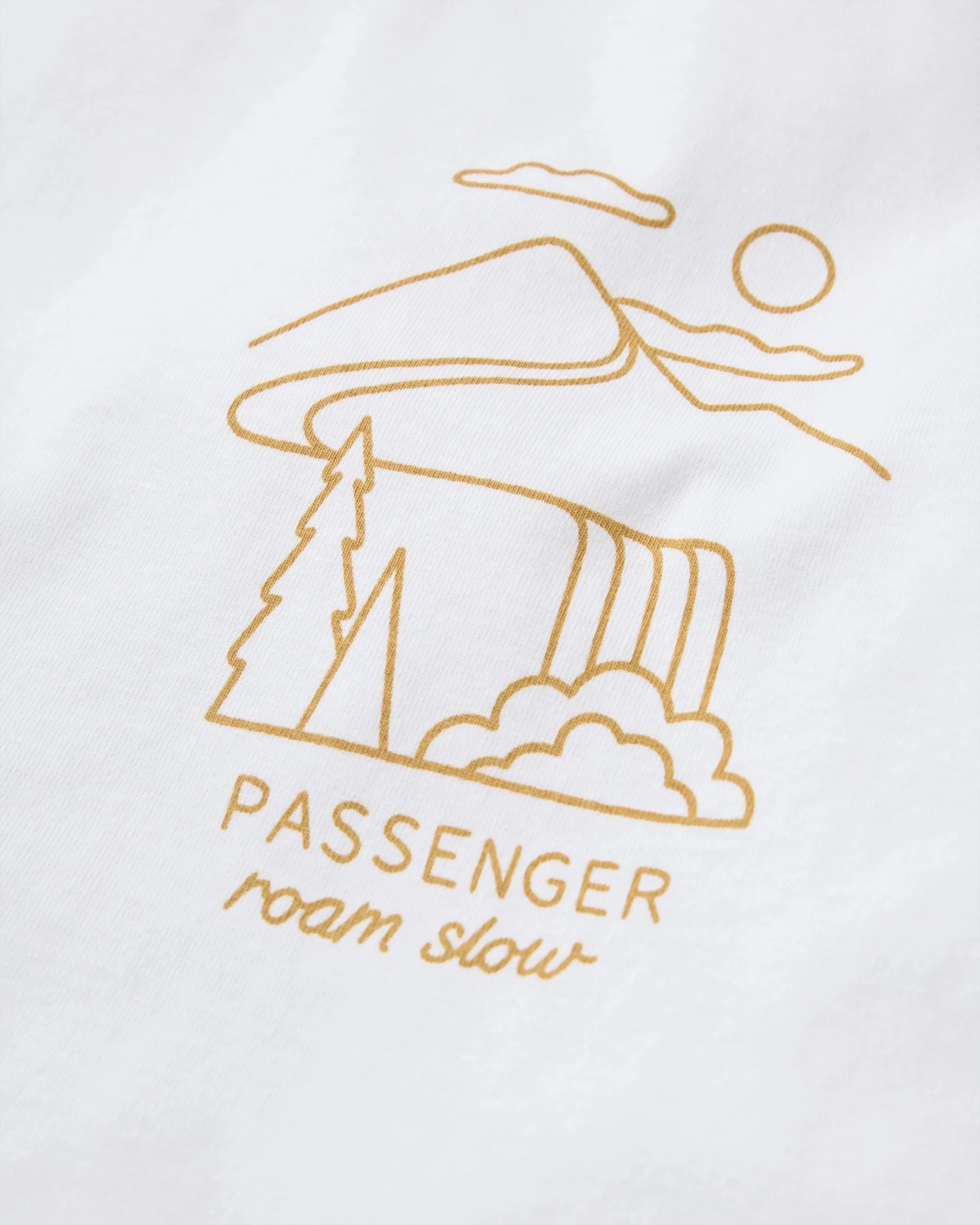 Slow Escape Relaxed Fit T-Shirt - White - Image 2