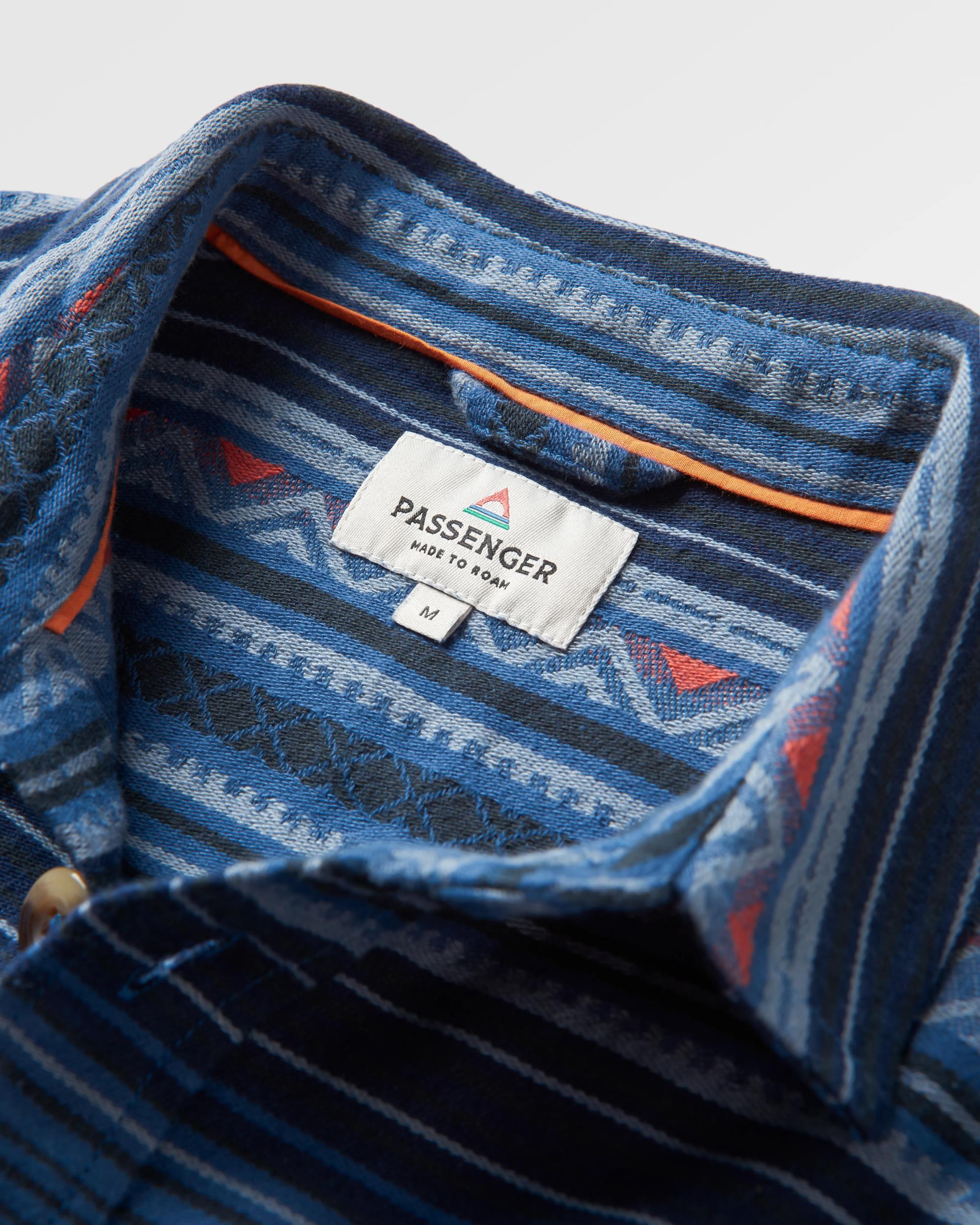 Slowdown Heavyweight Overshirt - Dark Denim - Image 11