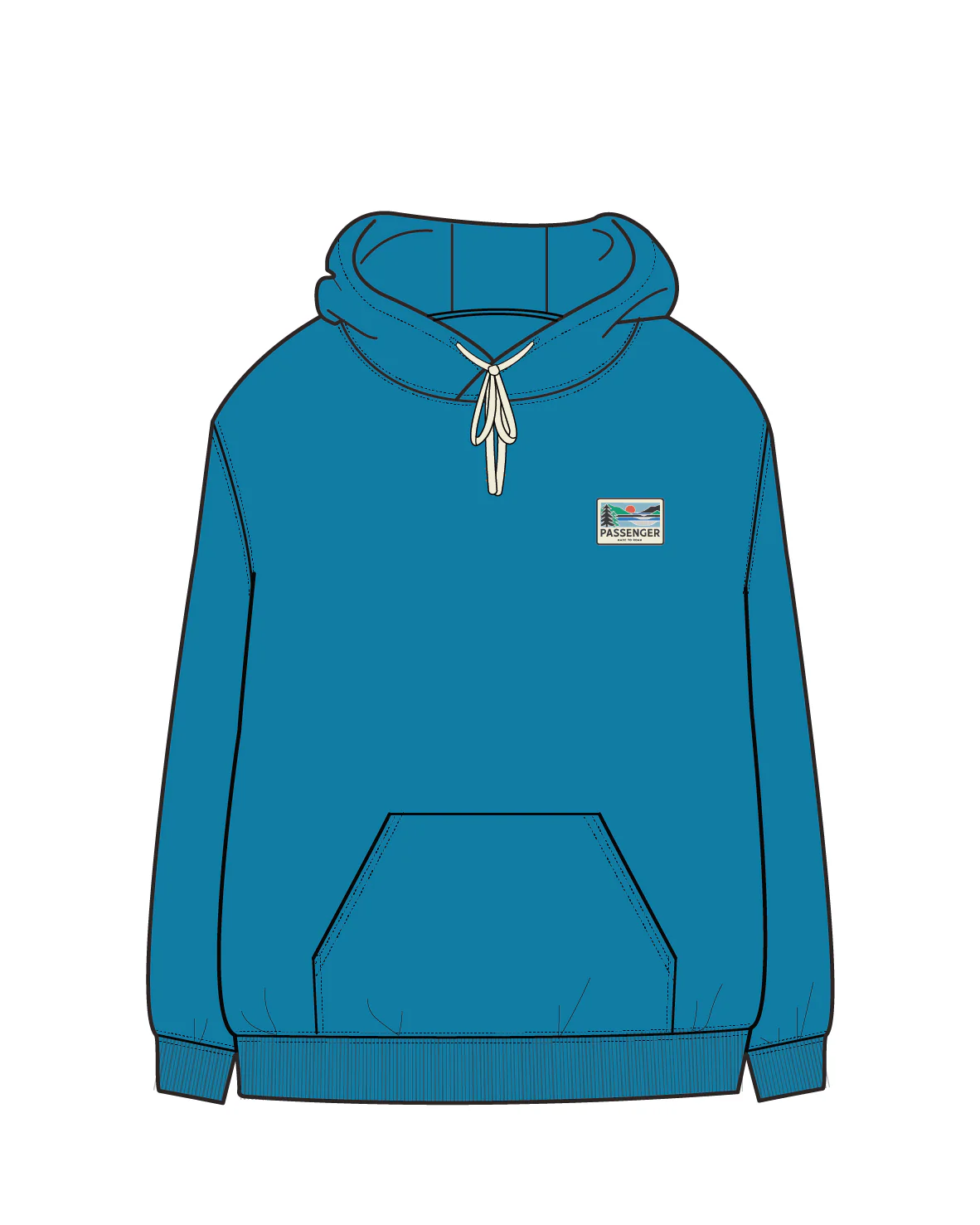 Sneak Hoodie - Bluejay - Image 8