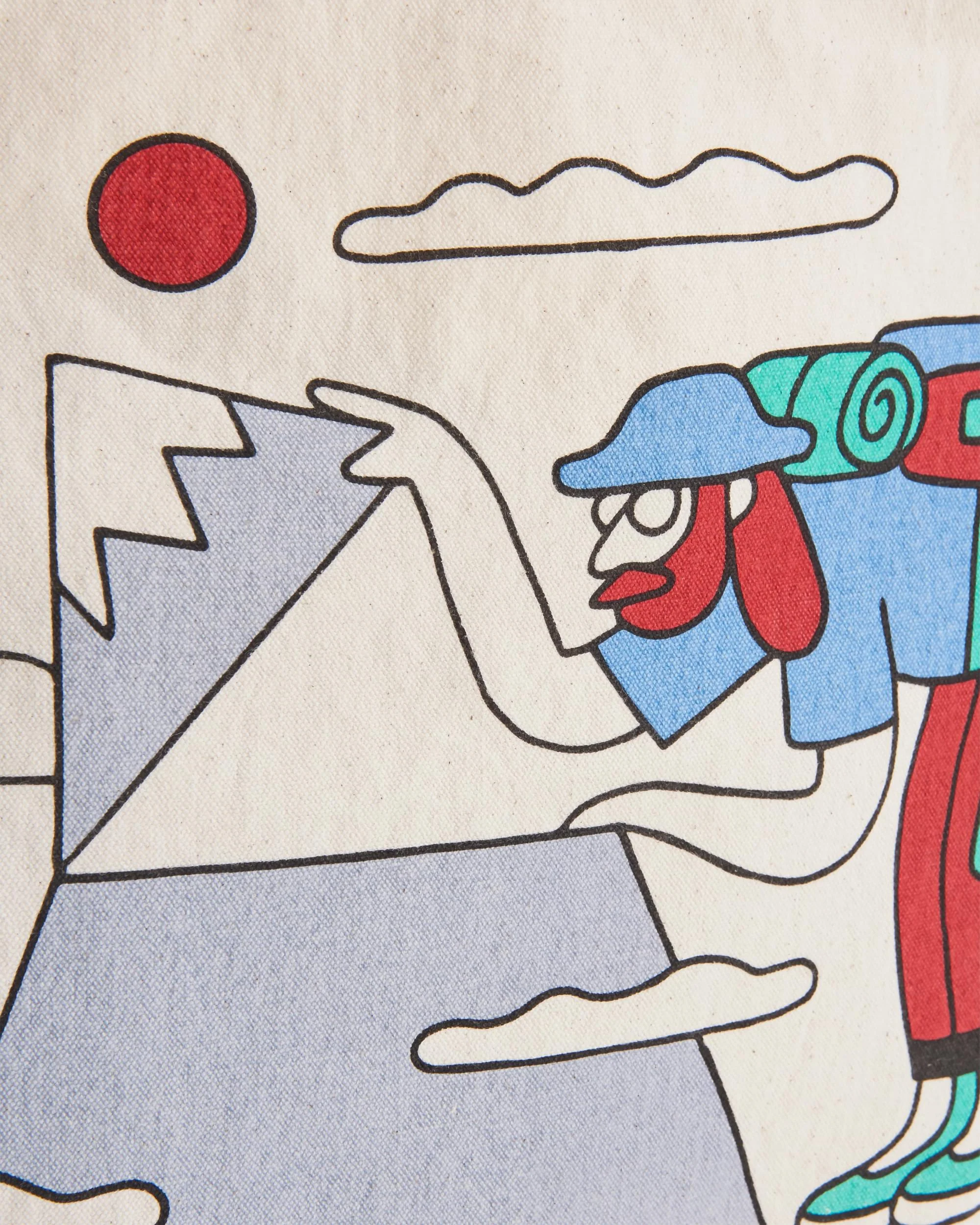 Sneaky Peak Organic Cotton Tote Bag - Multi - Passenger - Image 8