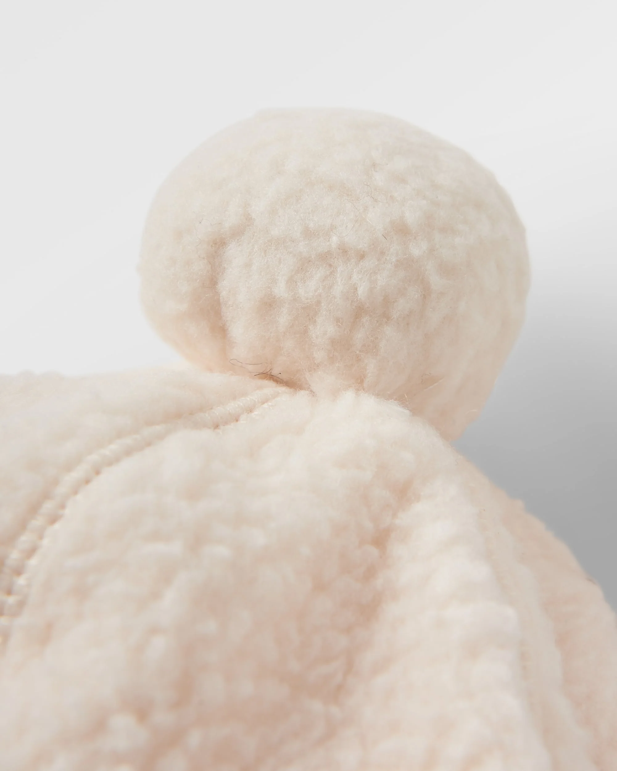 Snow Sherpa Beanie - Vintage White - Image 6