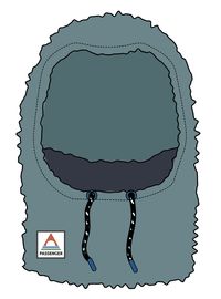 Snowdrift Fleece Hood - Arctic - Image 6