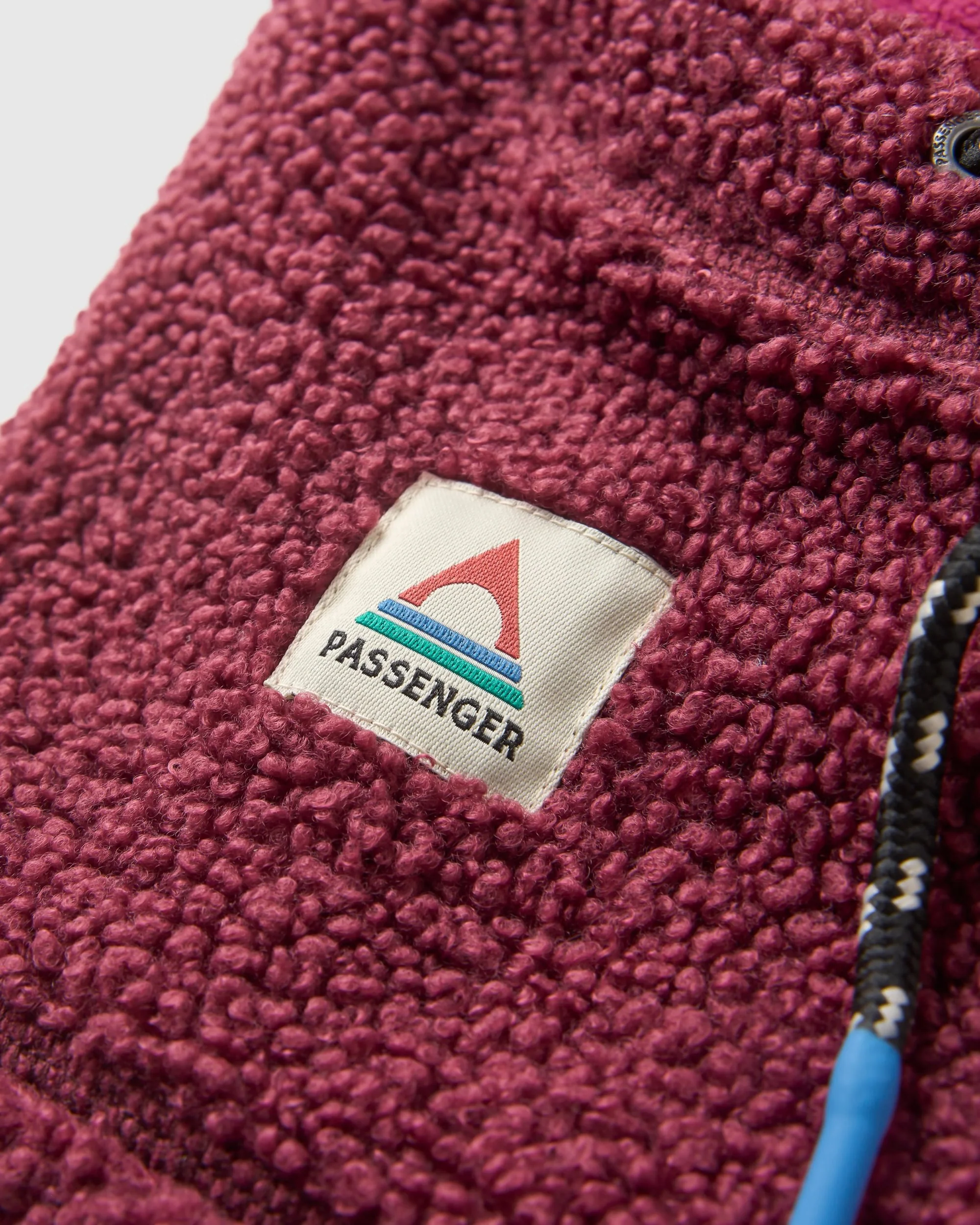 Snowdrift Fleece Hood - Fig - Image 2