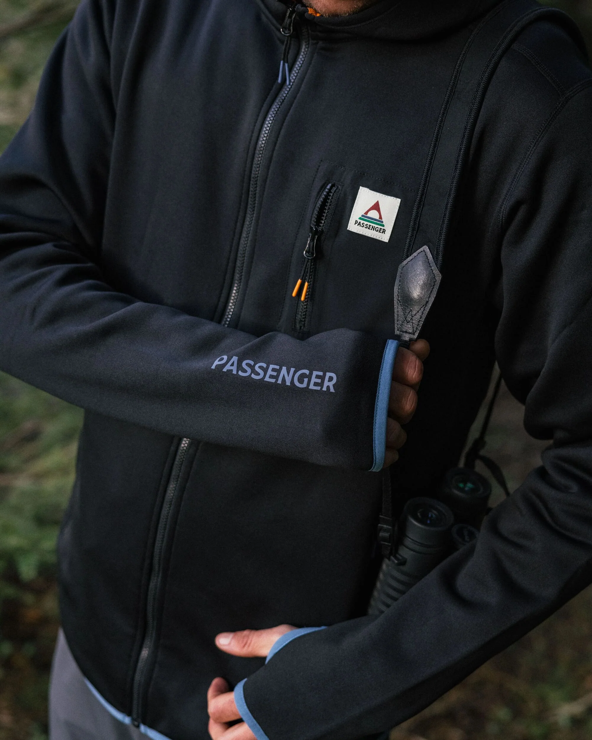 Solitude Polartec® Fleece Hoodie - Black - Image 5