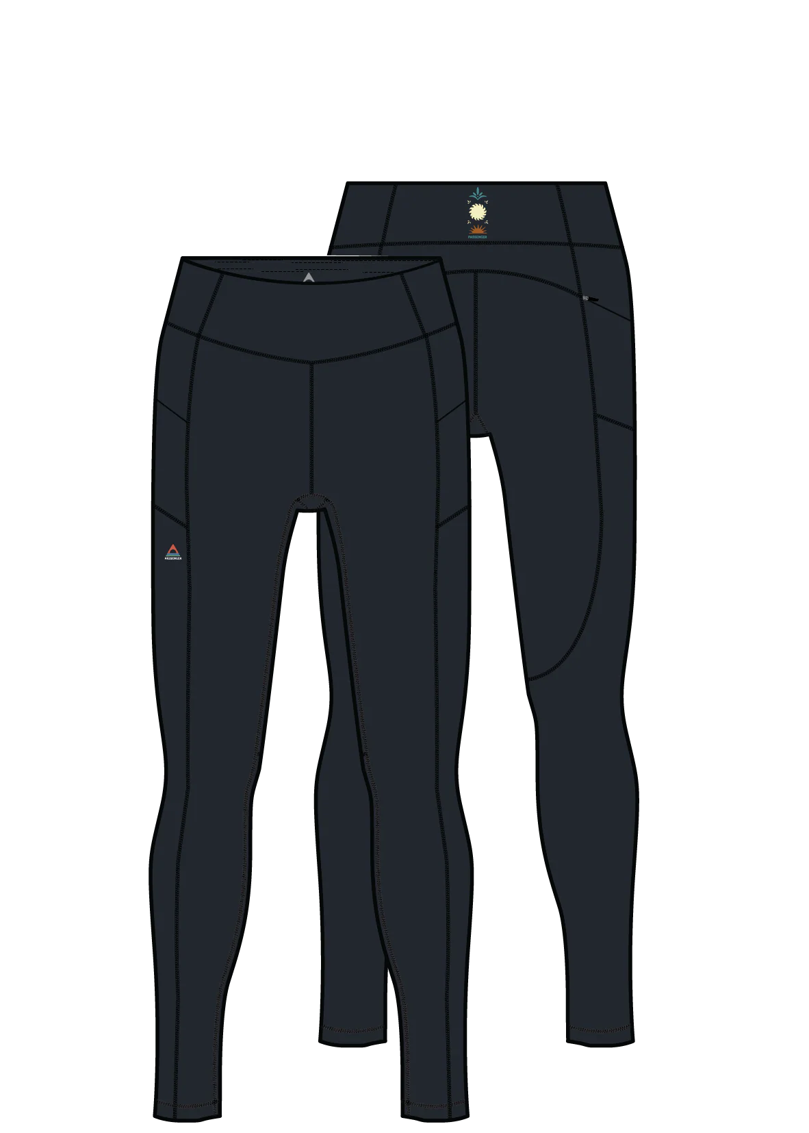Solscape Active Legging - Black - Image 7