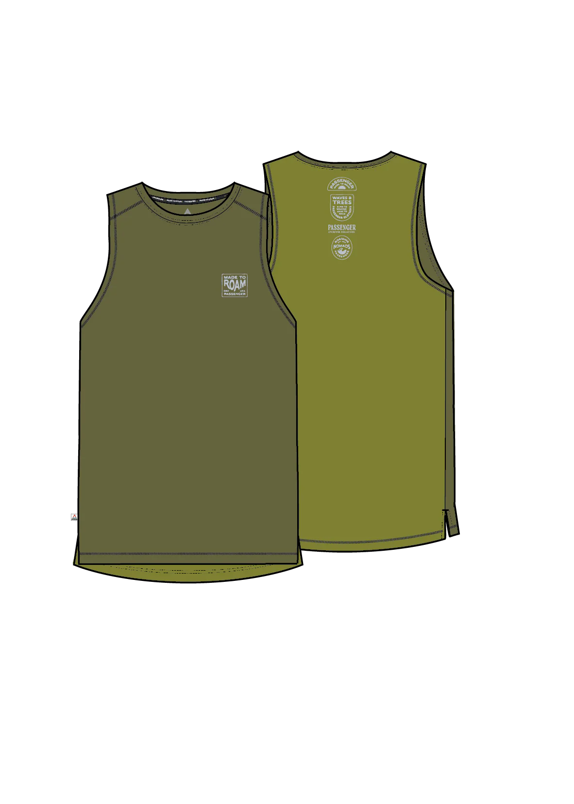 Solstice Drirelease® Active Vest - Clover/Tea Green - Image 7