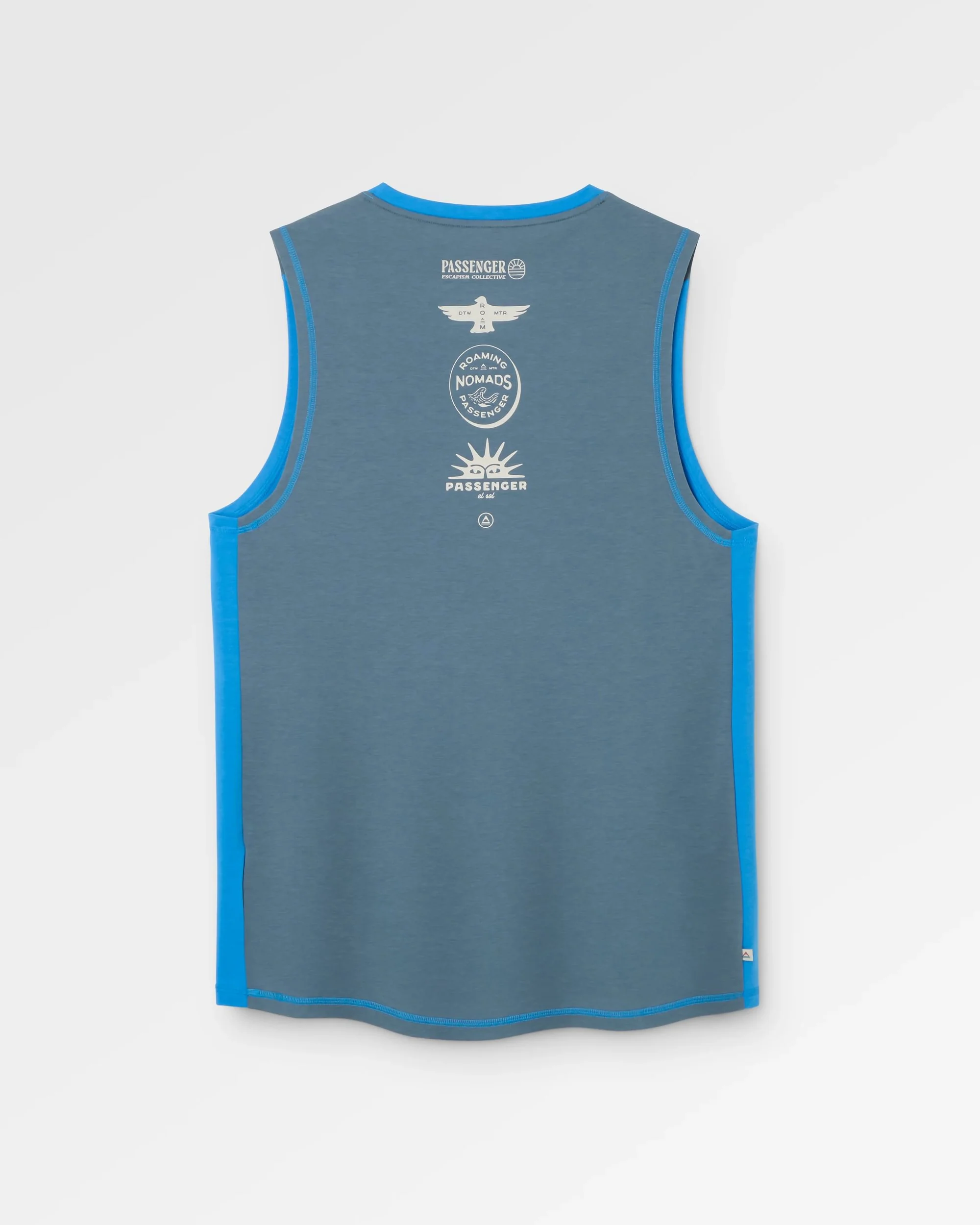 Solstice Drirelease® Active Vest - Storm Grey/Marine Blue - Image 2