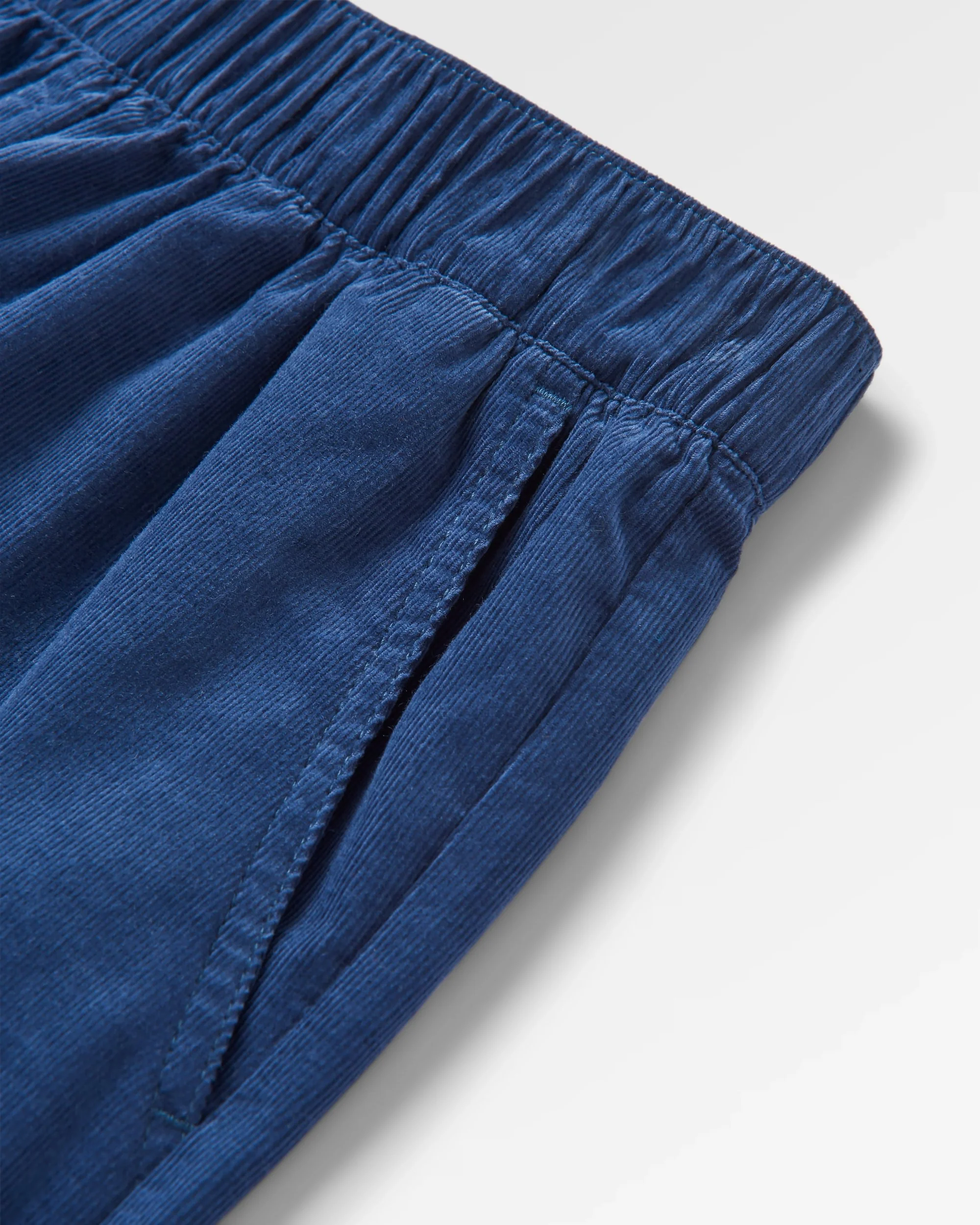 Someday Organic Corduroy Trouser - Dark Denim - Image 12