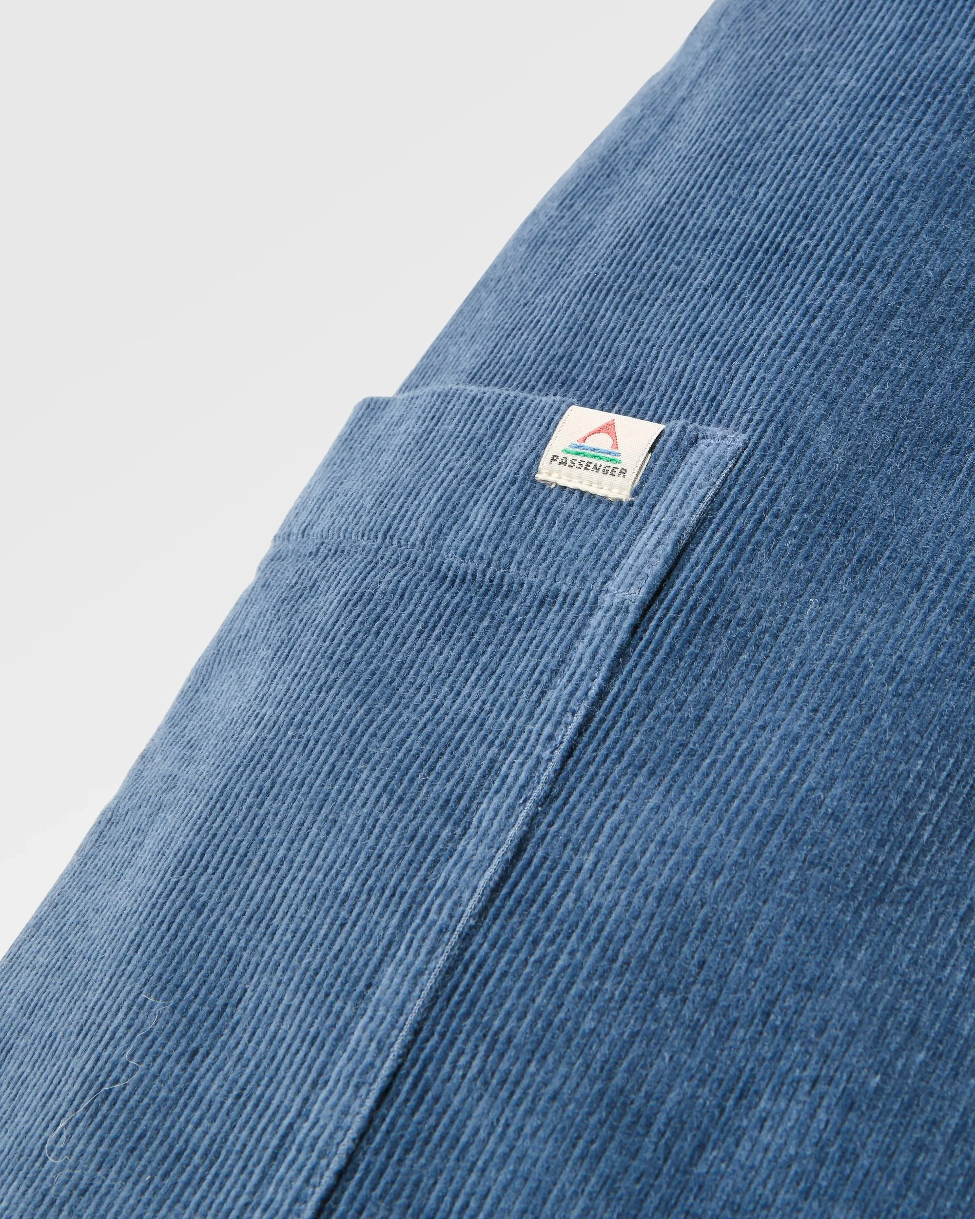 Someday Organic Cotton Corduroy Trouser - Dark Denim - Image 6