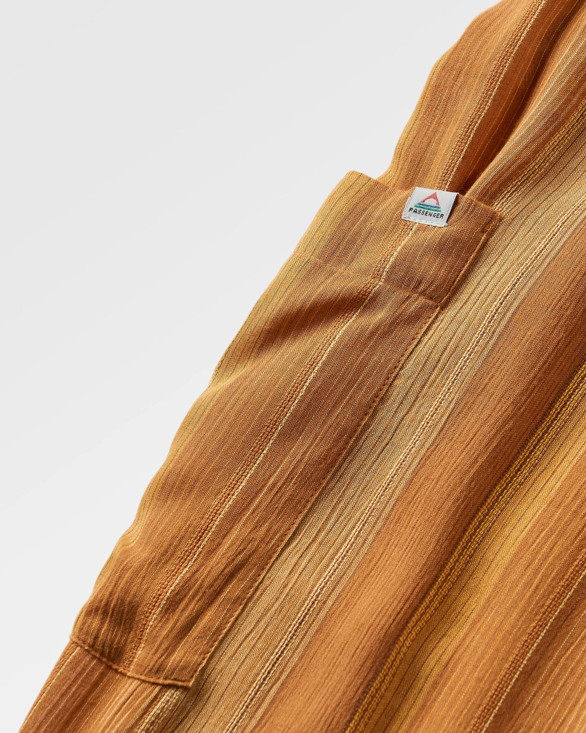 Someday Woven Trouser - Spruce Yellow Stripe - Image 6