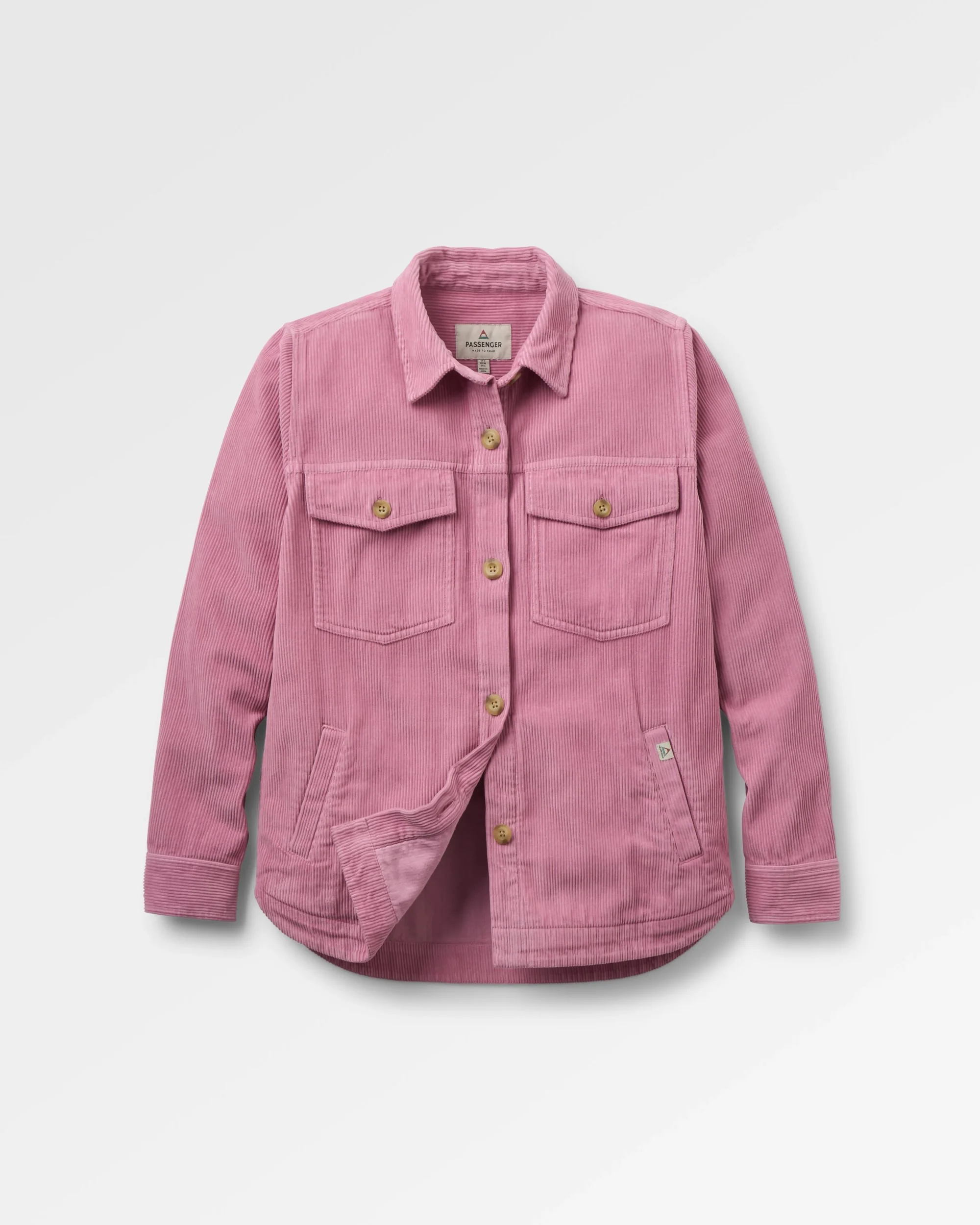Stella Cord LS Shirt - Pink Haze - Image 2