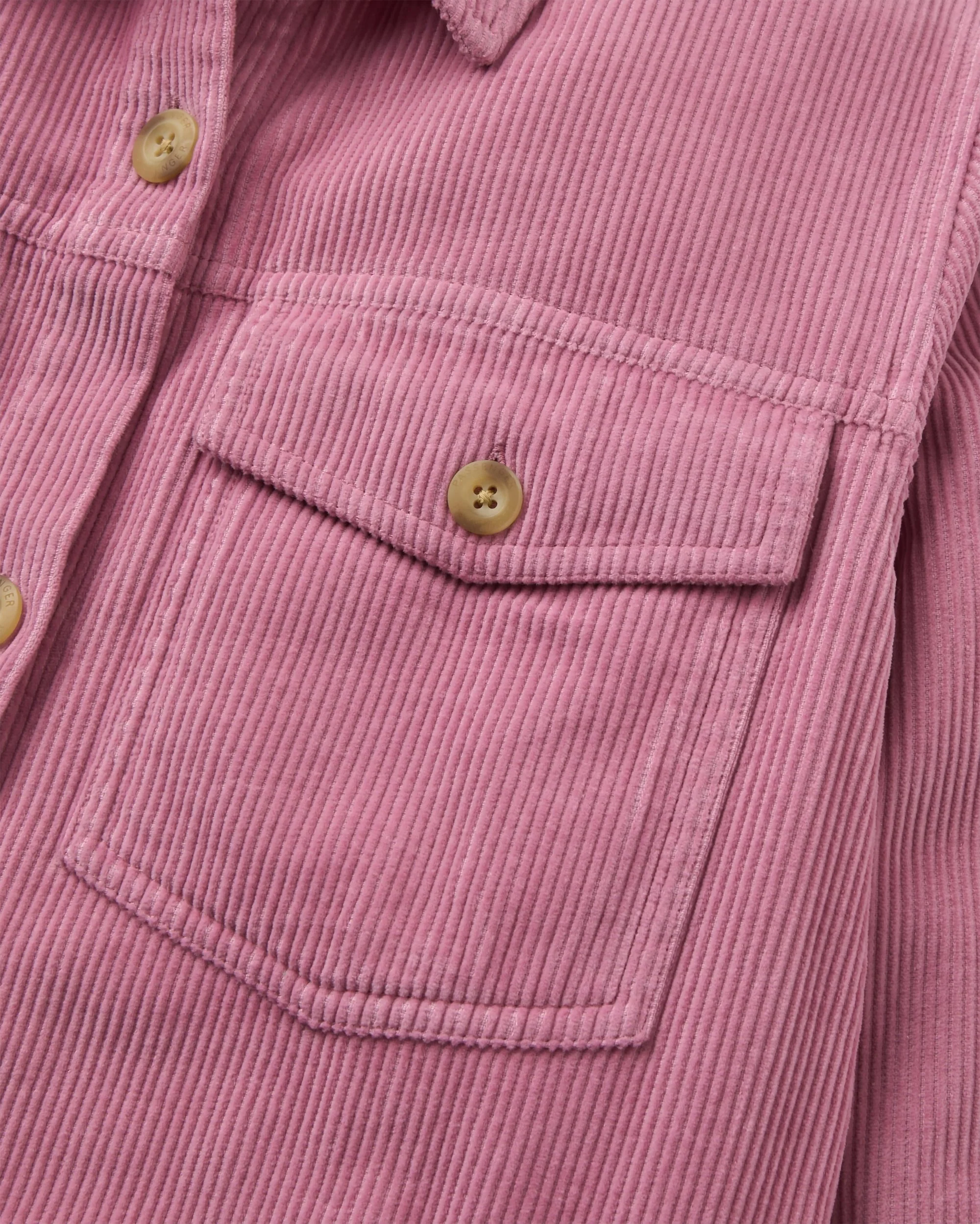 Stella Cord LS Shirt - Pink Haze - Image 8