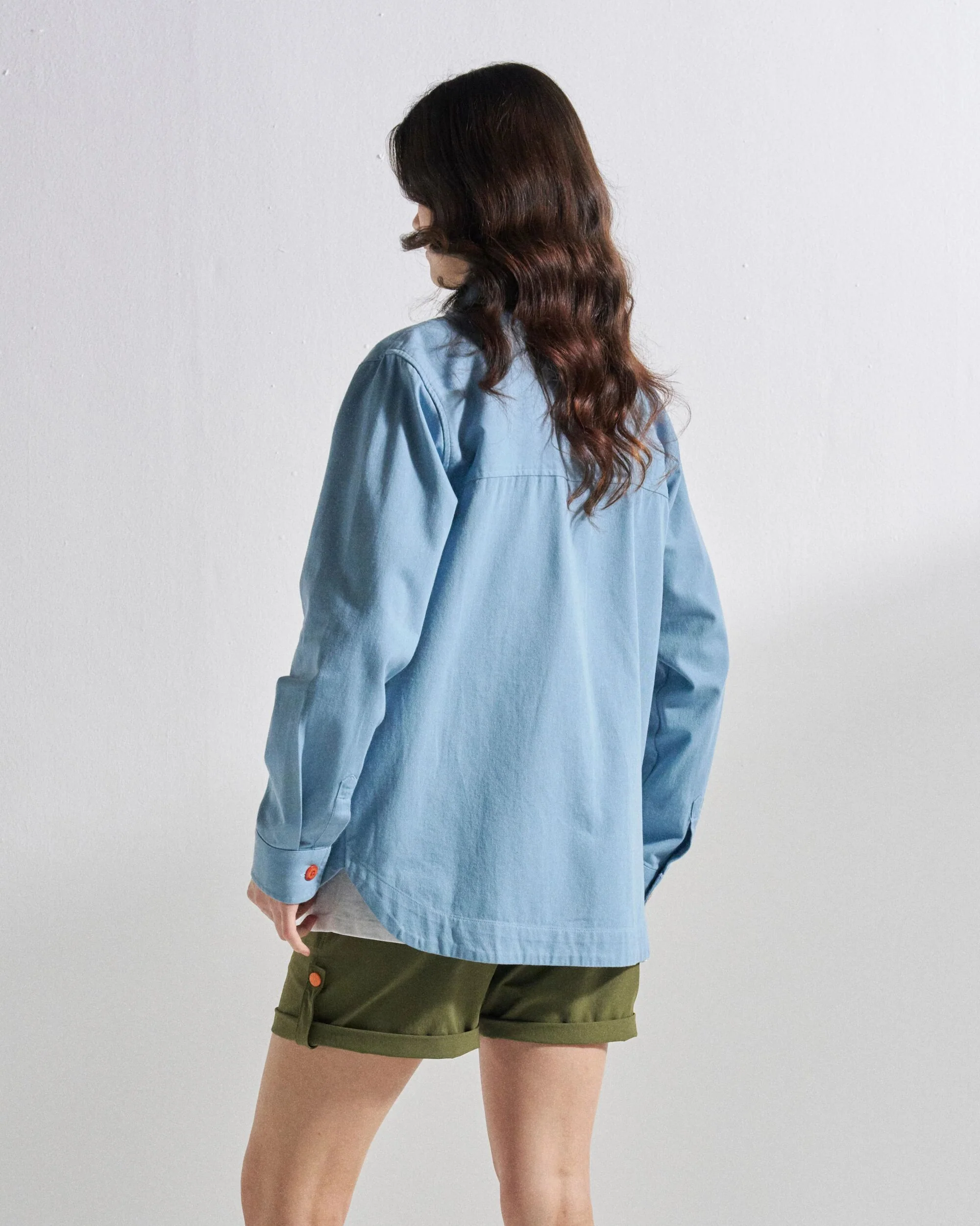 Stella LS Shirt - Faded Denim - Image 5