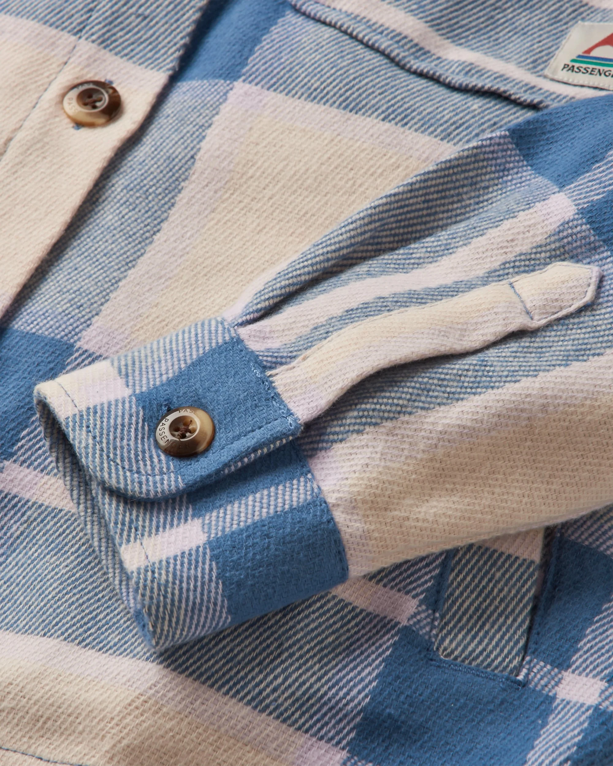 Stella LS Shirt - Provincial Blue Check - Image 10