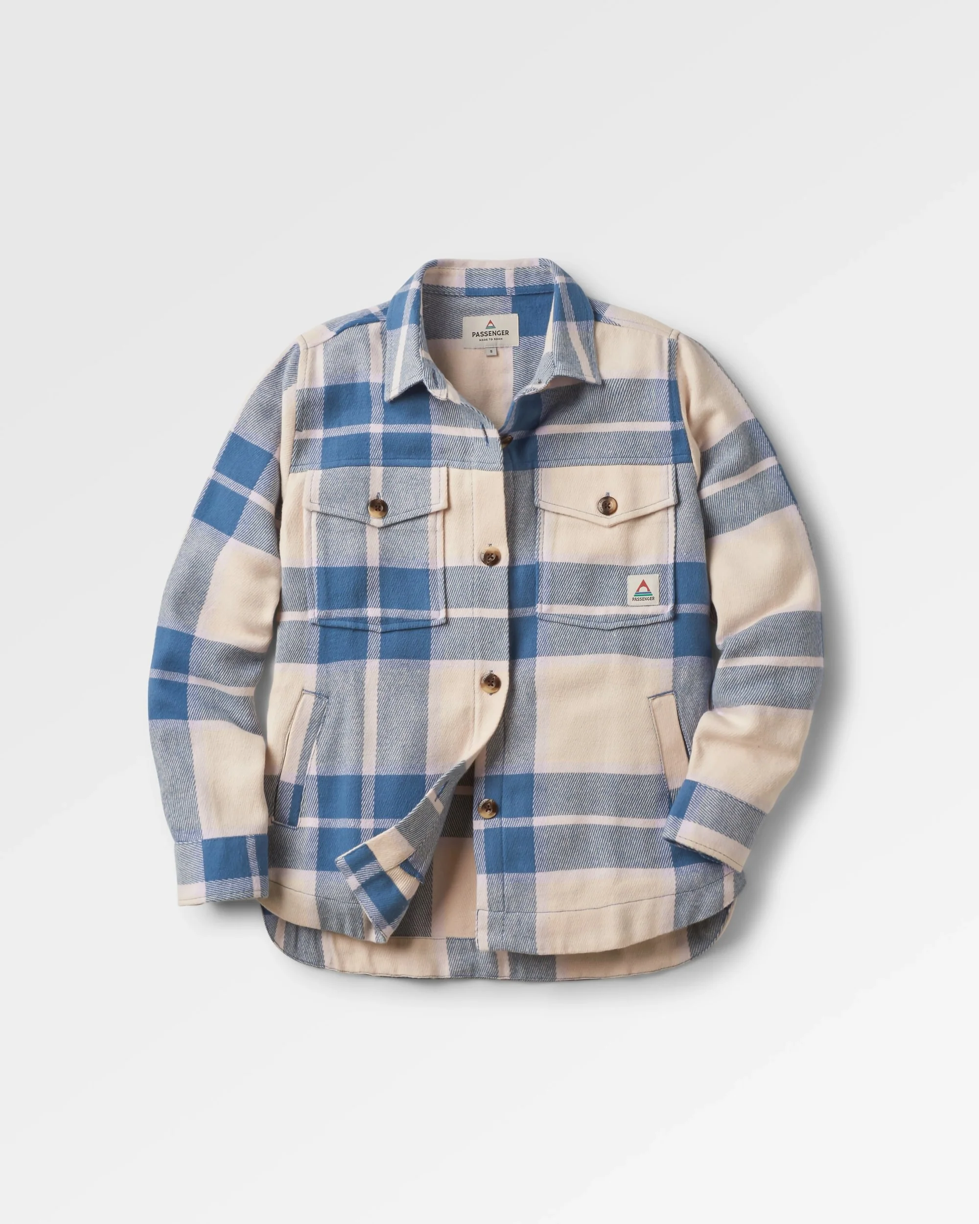 Stella LS Shirt - Provincial Blue Check - Image 2