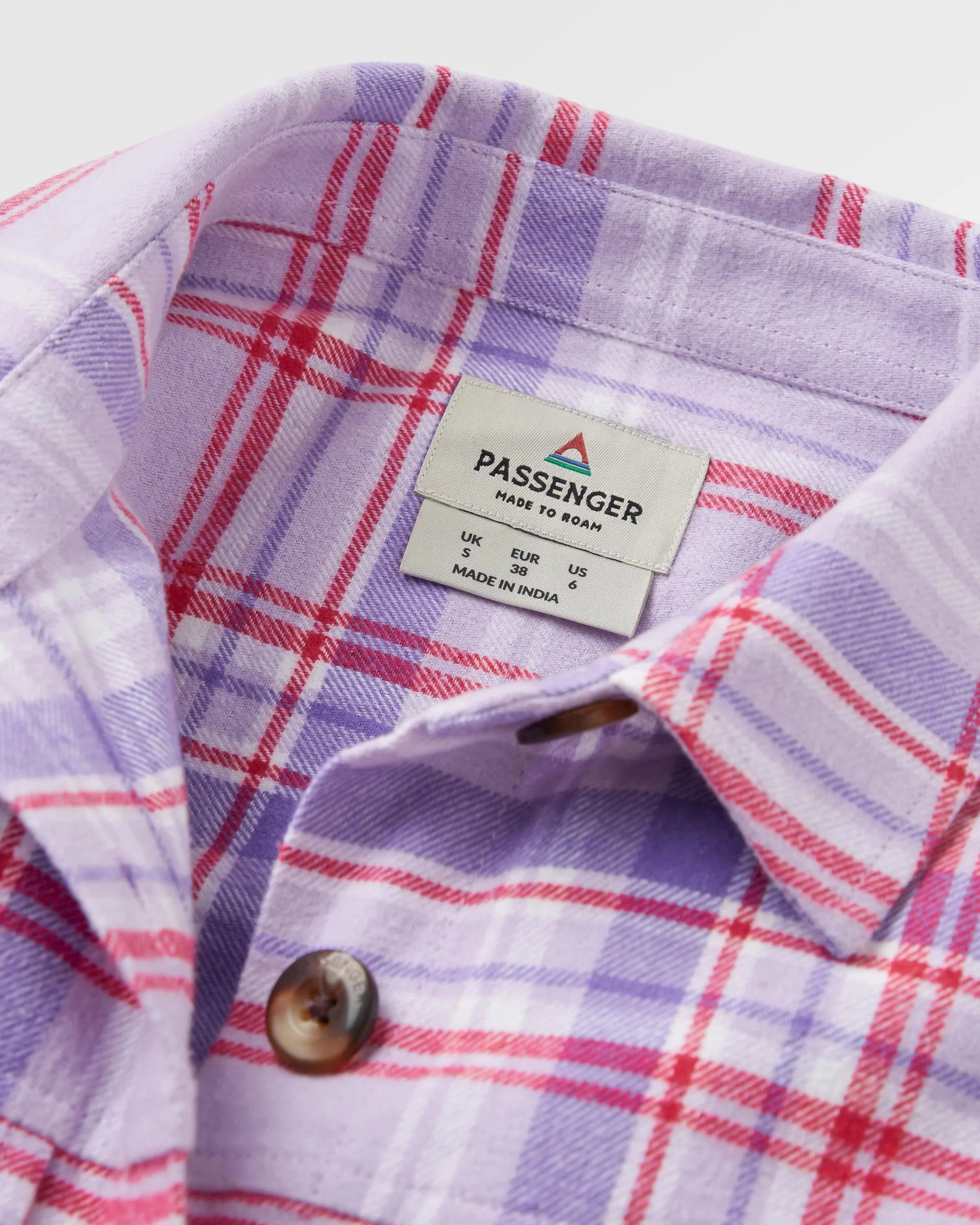 Stella LS Shirt - Retro Purple Check - Image 6
