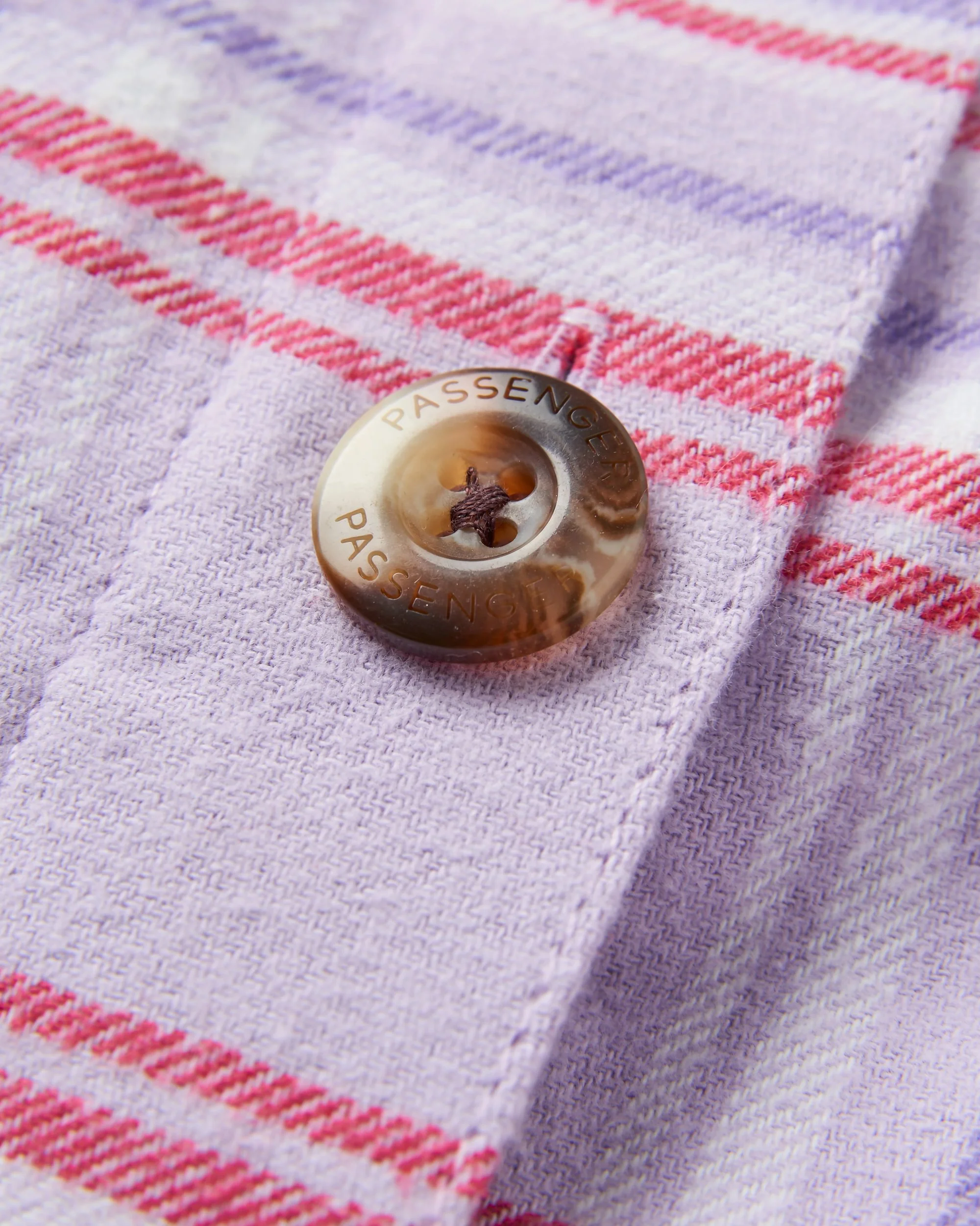 Stella LS Shirt - Retro Purple Check - Image 7