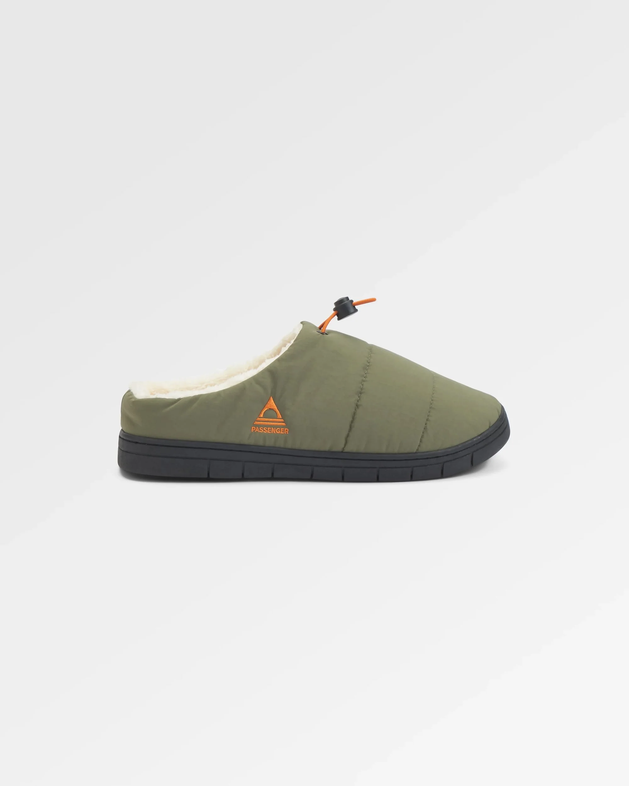Step Out Men's Fleece Lined Slipper - Dusty Olive - Image 2