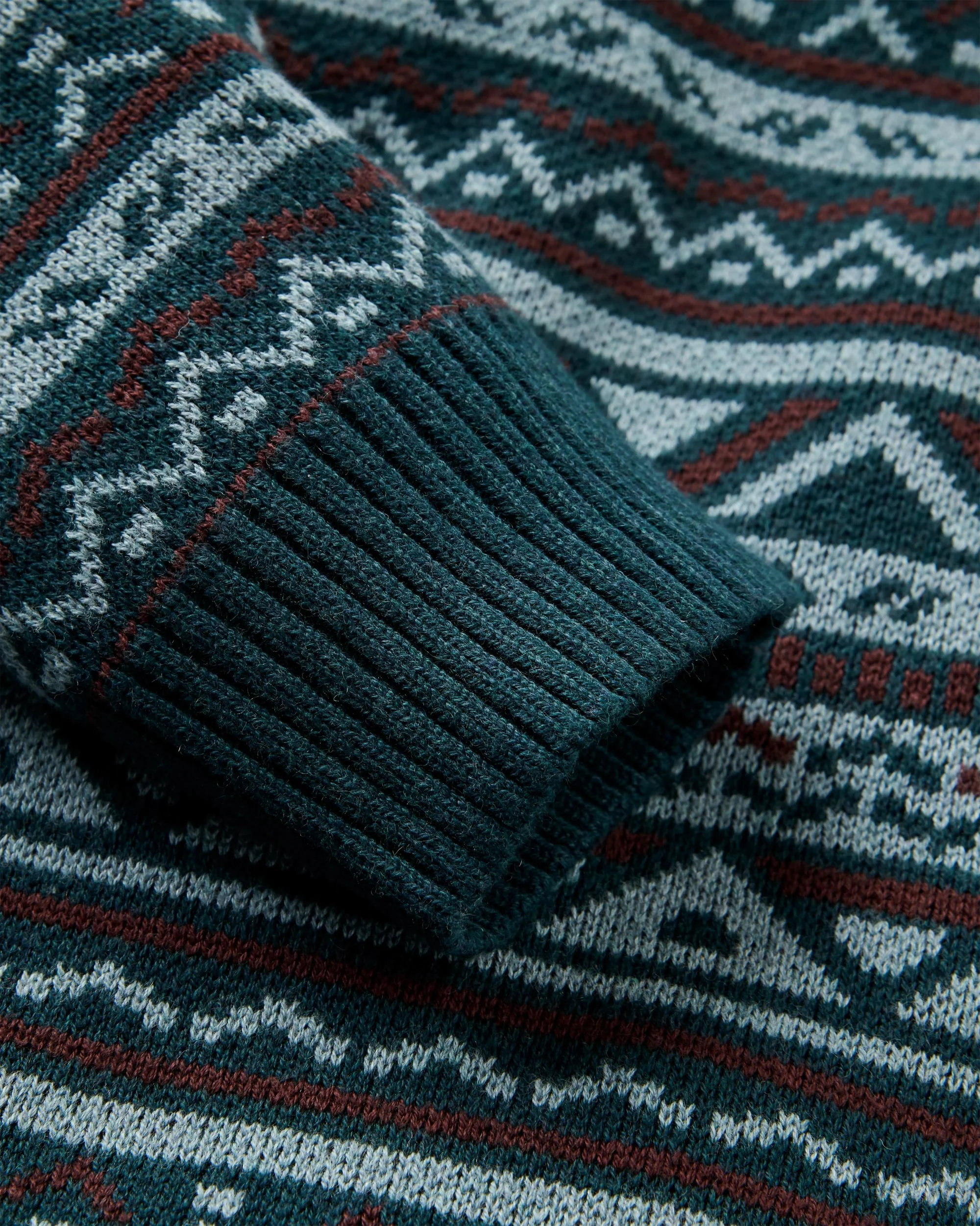 Stoked Knitted Jumper - Espresso Multi - Image 5