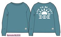 Sunburst Sweatshirt - Blue Pool - Image 7