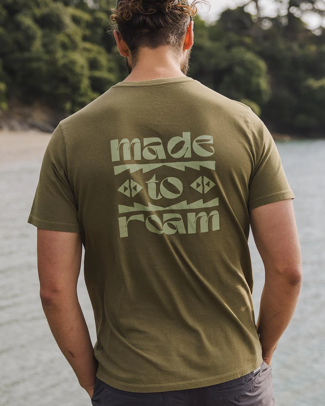 Sunrise T-Shirt - Loden Green - Image 3